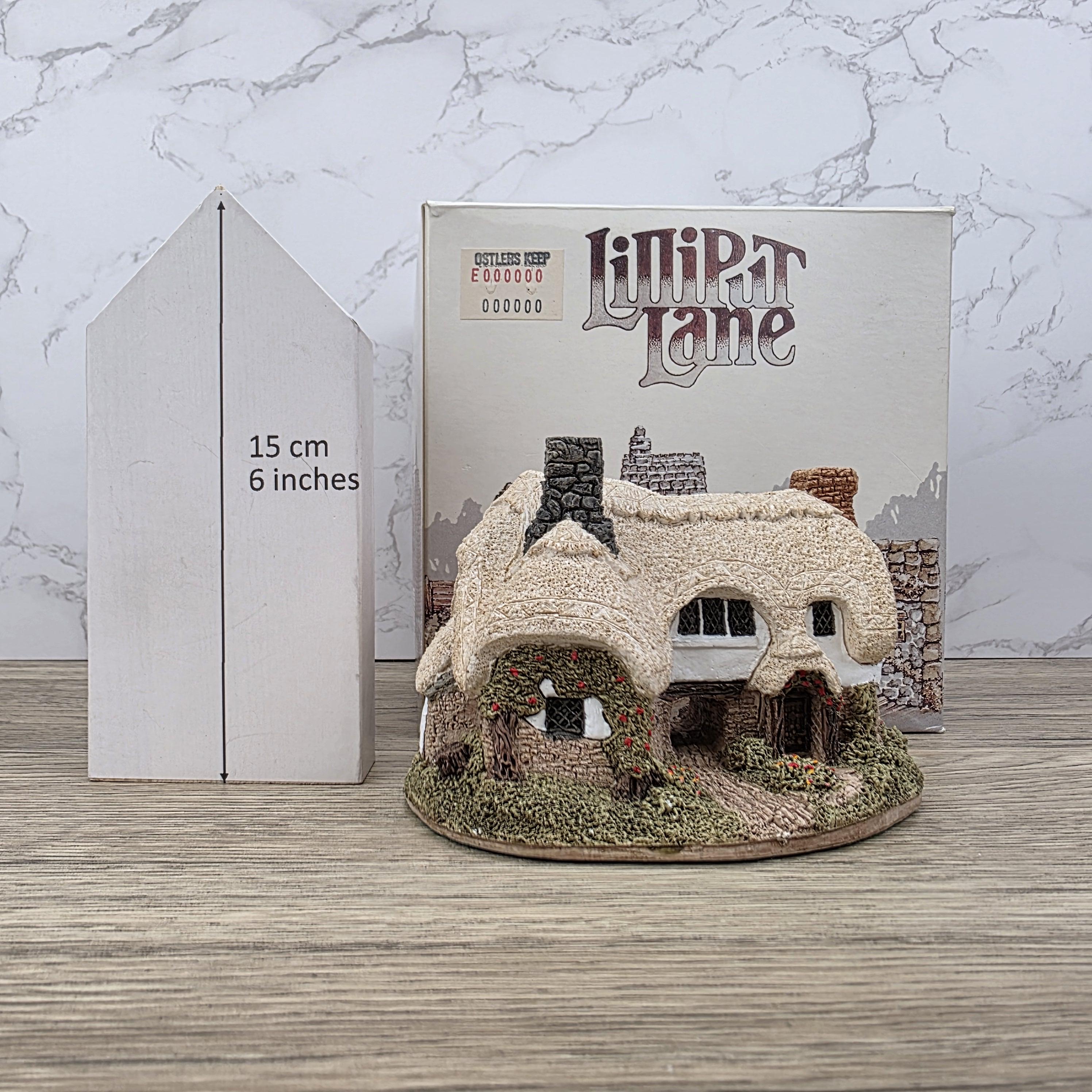 Lilliput Lane Bridge House Miniature | Handcrafted UK Cottagecore Decor