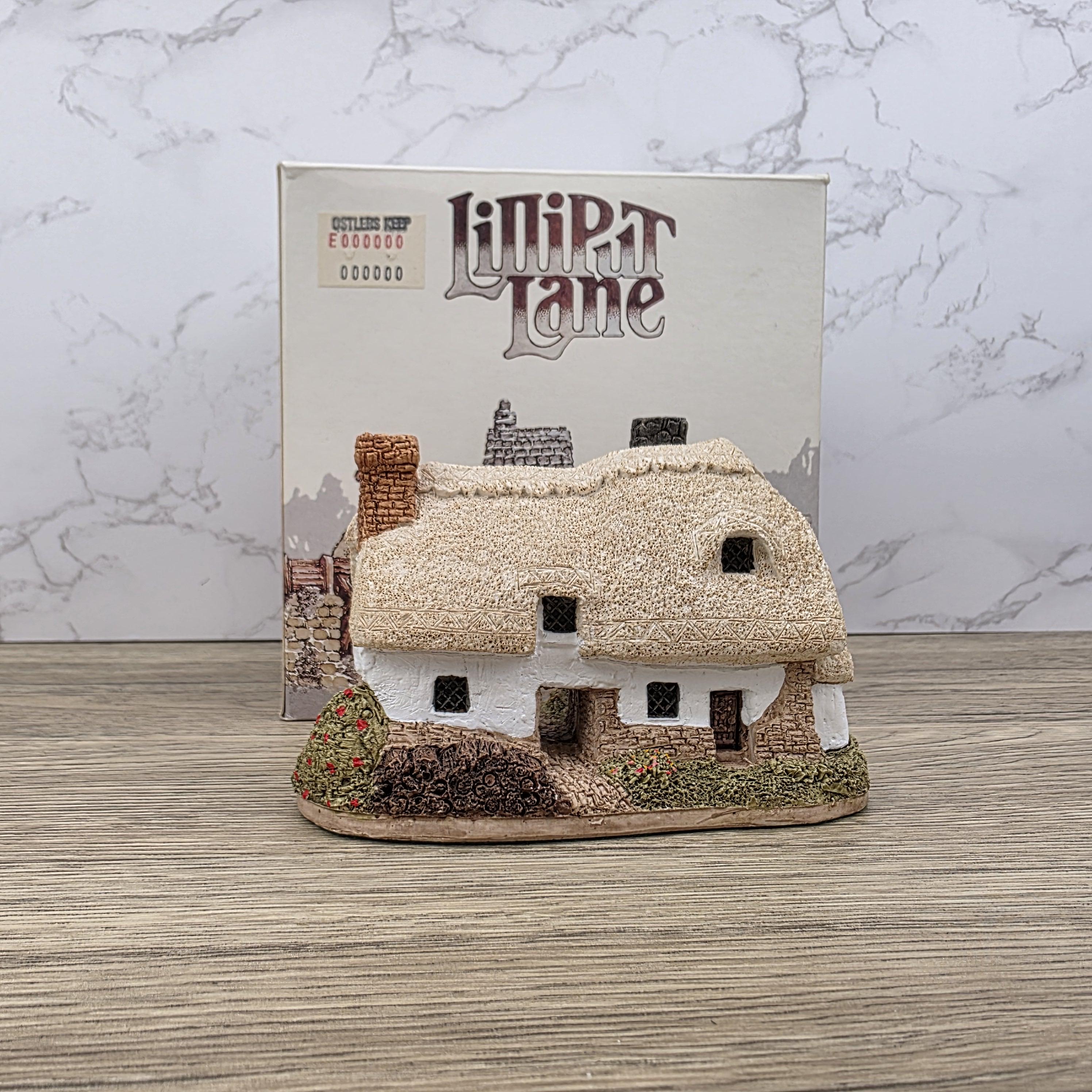 Lilliput Lane Bridge House Miniature | Handcrafted UK Cottagecore Decor