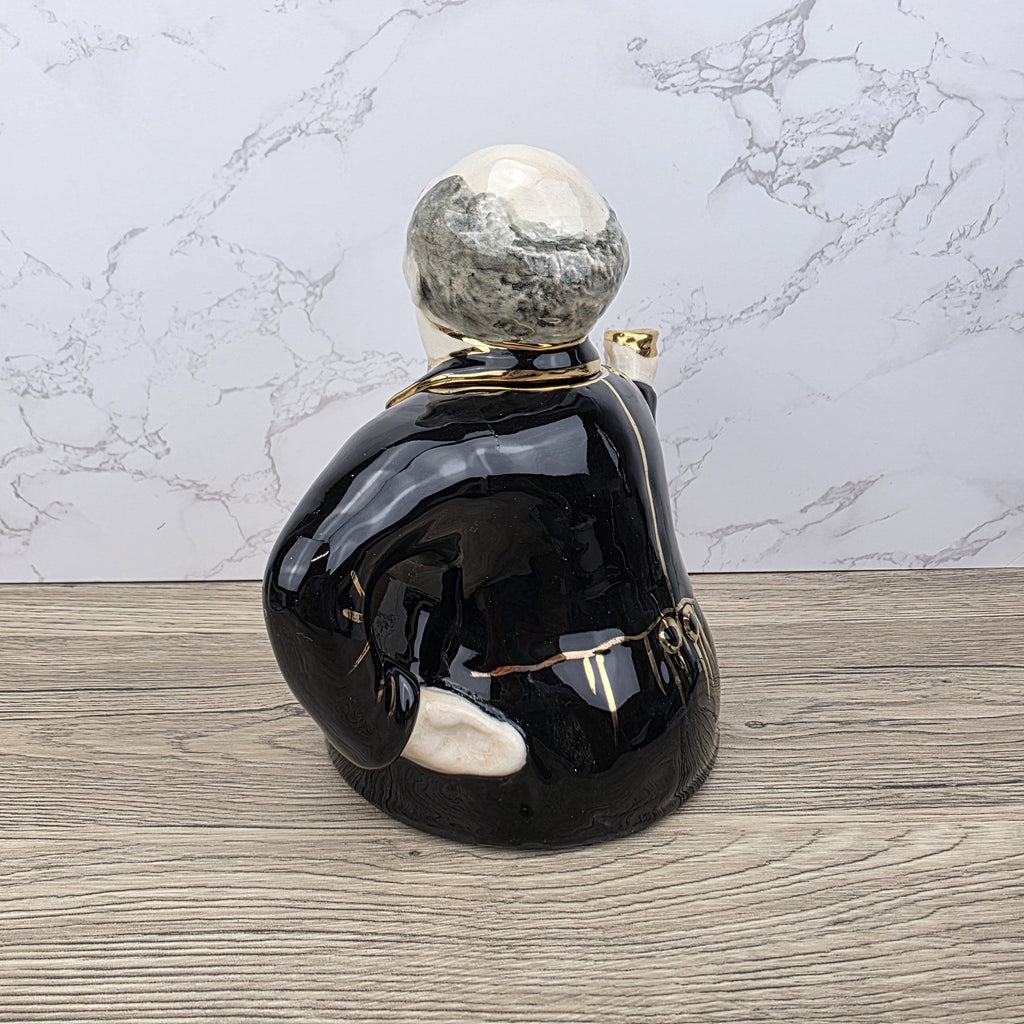 Vintage Mr Pickwick Teapot, Lingard Dickens, English Porcelain Novelty Teapot