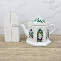 Vintage Wade England Conservatory Teapot, English Life Series, 1980s