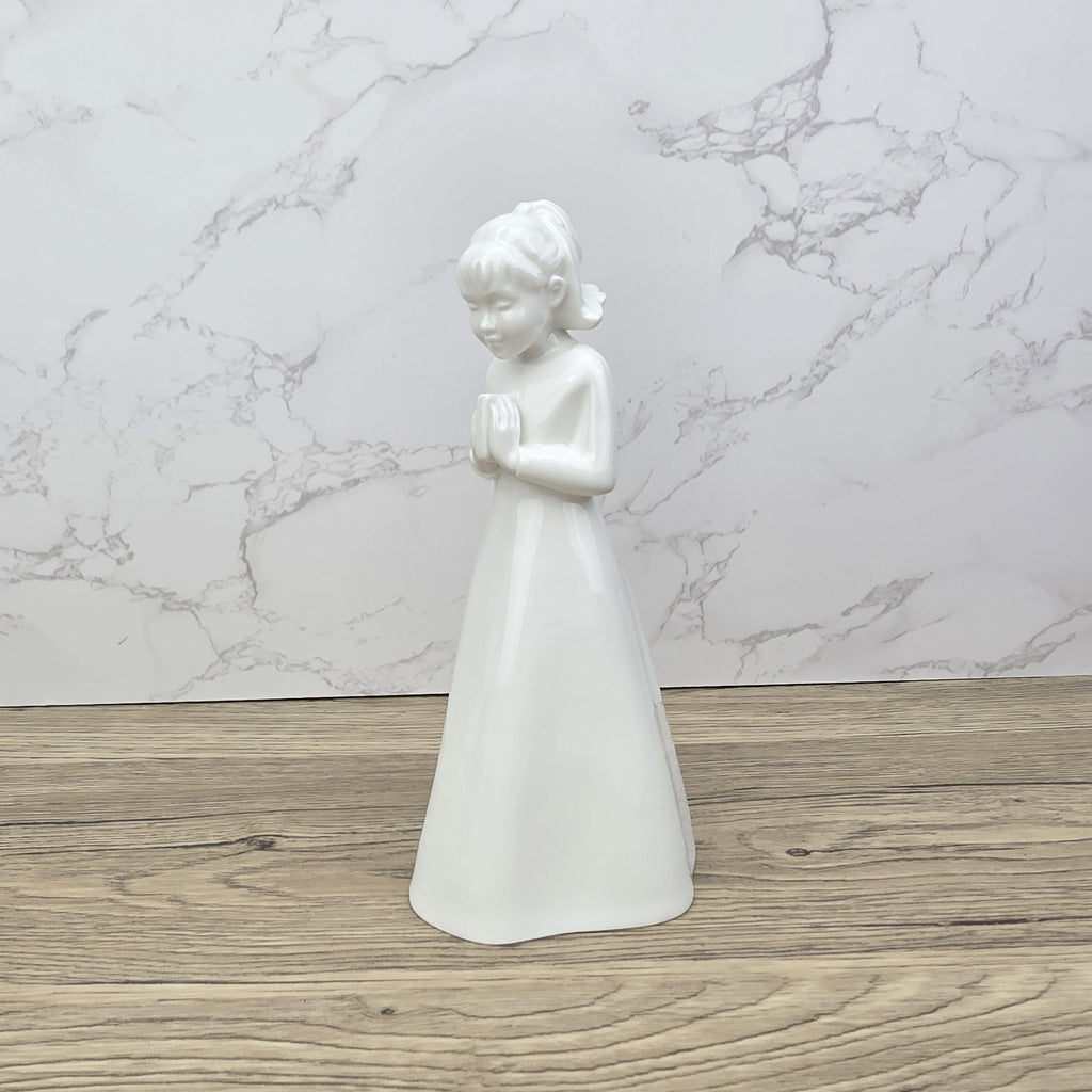 Vintage Coalport Bone China Figurine, Praying Girl, England
