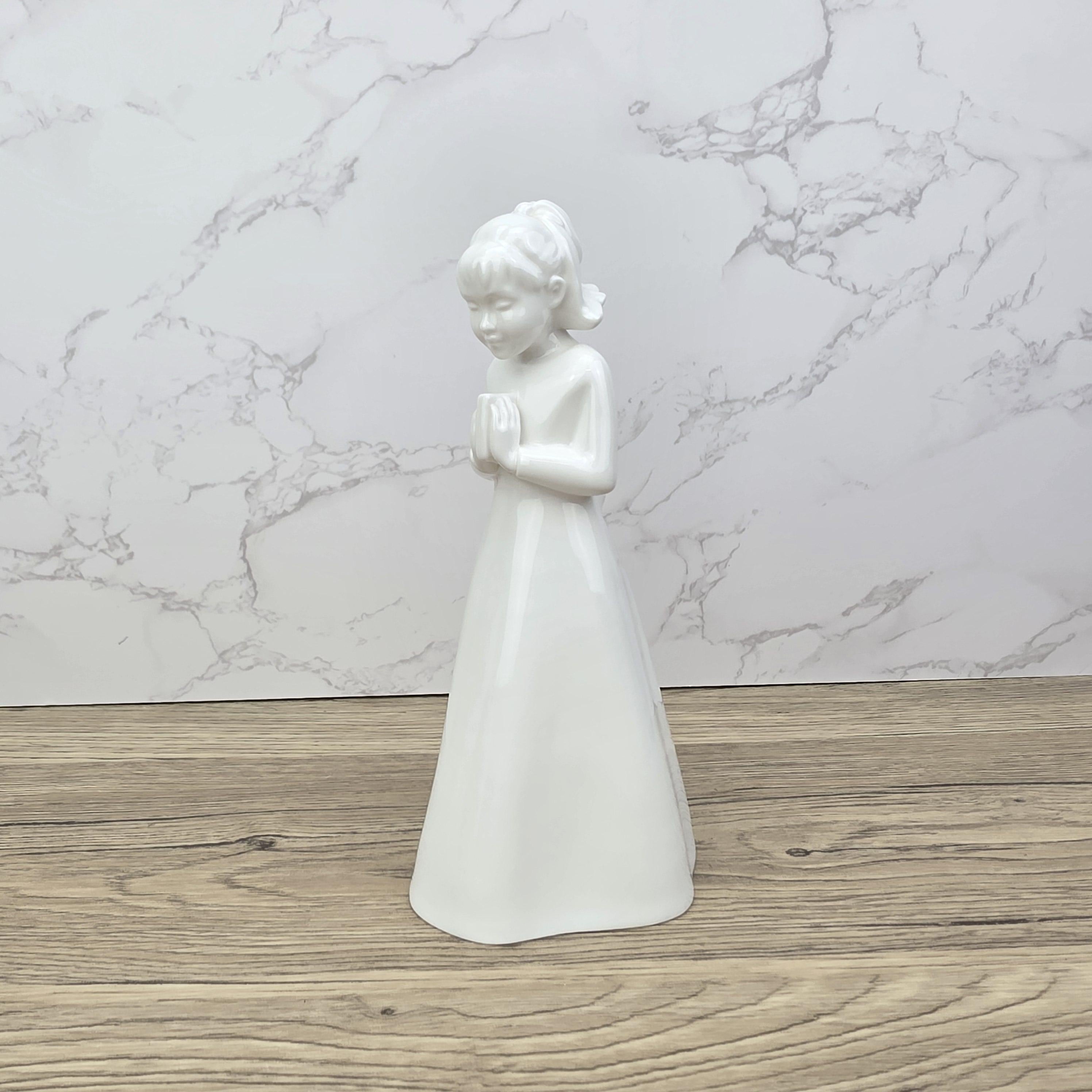 Vintage Coalport Bone China Figurine, Praying Girl, England
