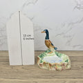 Vintage Beswick Mallard Duck Figurine: Porcelain Trinket Dish, England