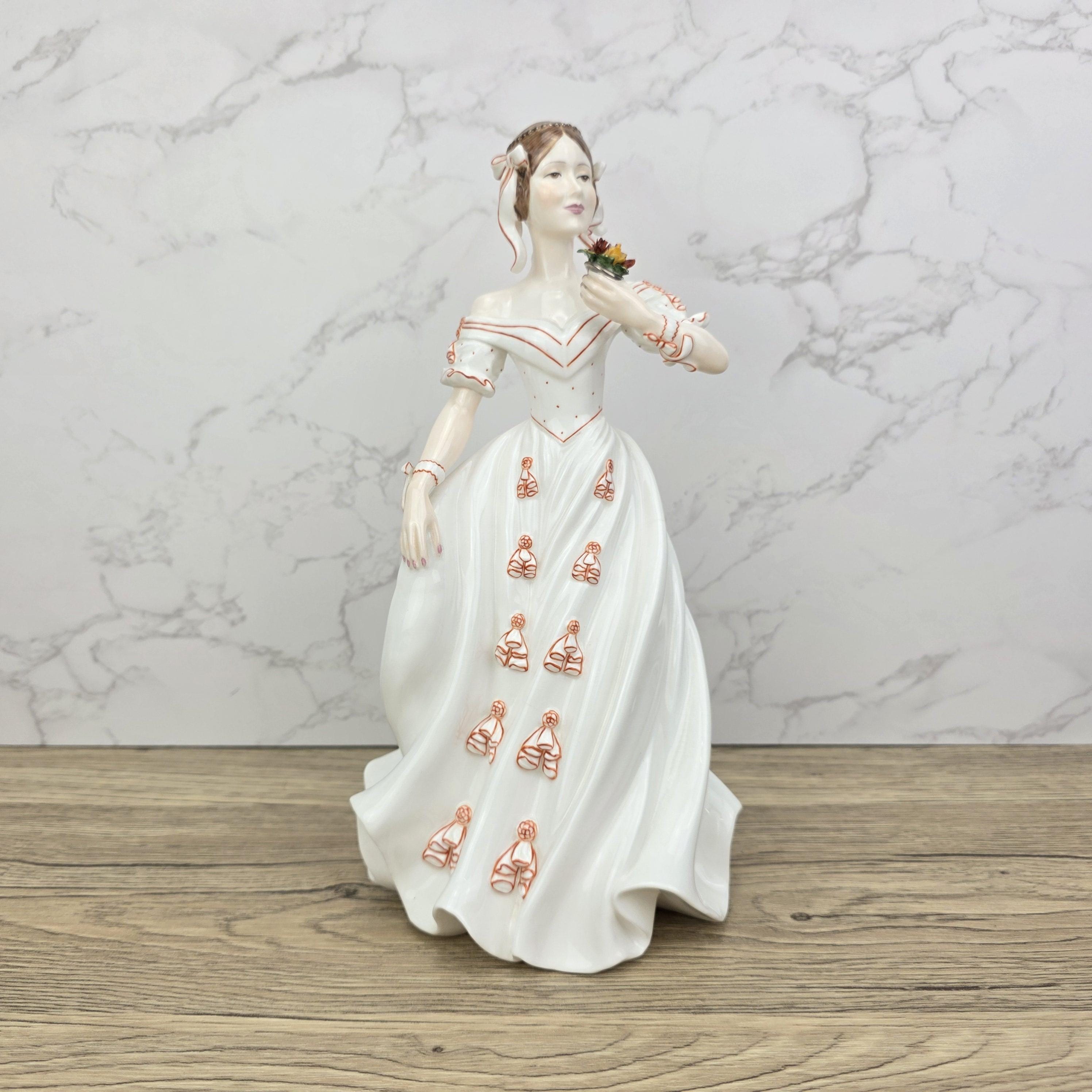 Vintage Coalport Bone China Figurine, House of Hanover, Limited Edition No.344