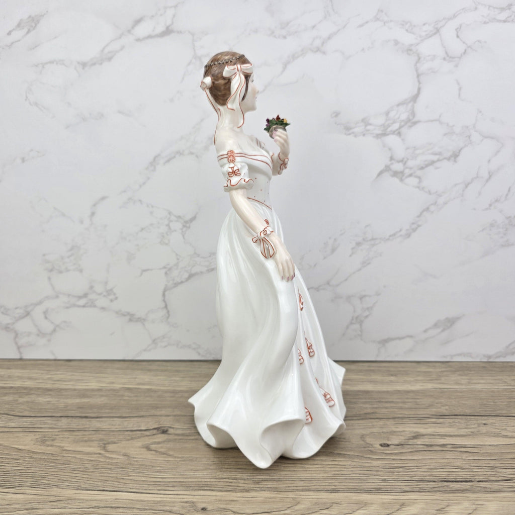 Vintage Coalport Bone China Figurine, House of Hanover, Limited Edition No.344