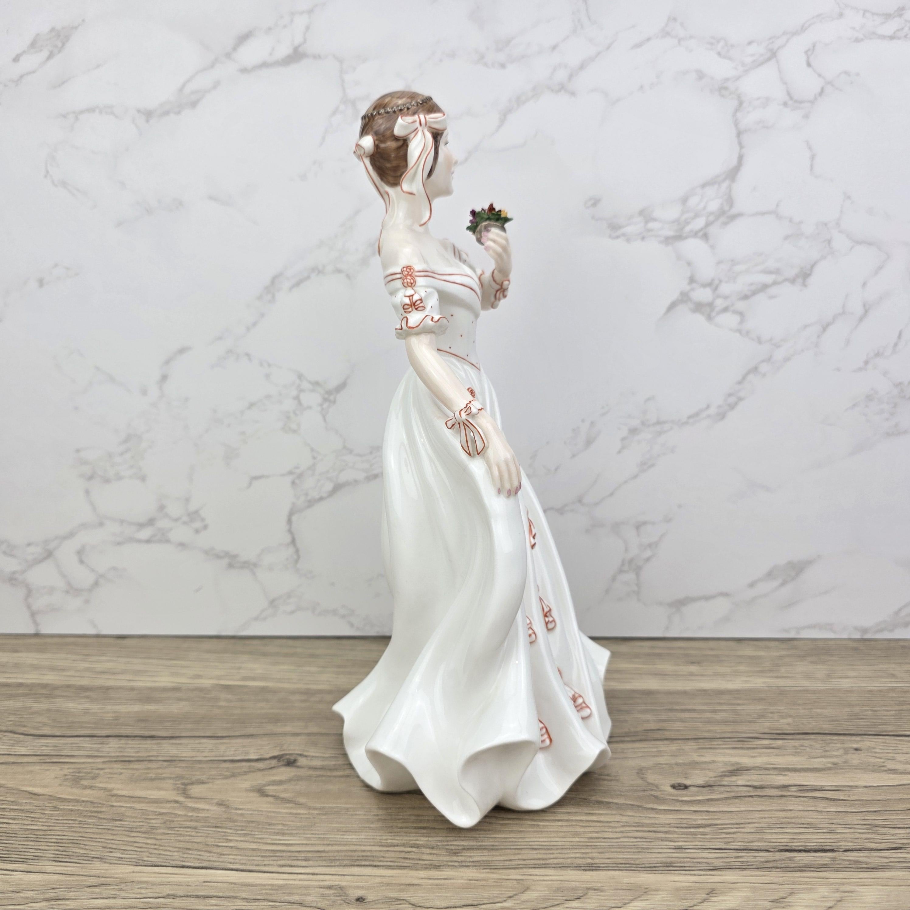 Vintage Coalport Bone China Figurine, House of Hanover, Limited Edition No.344