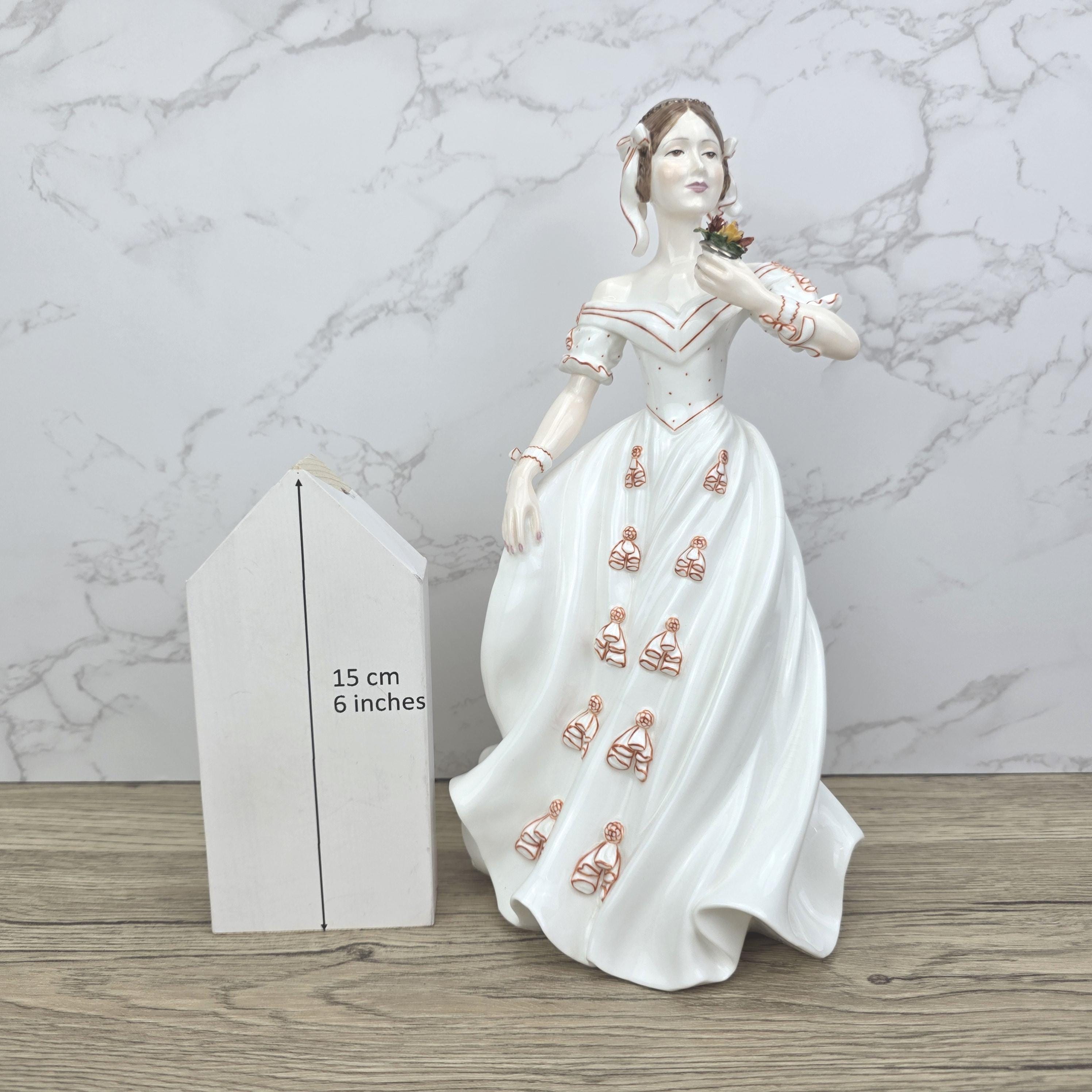 Vintage Coalport Bone China Figurine, House of Hanover, Limited Edition No.344