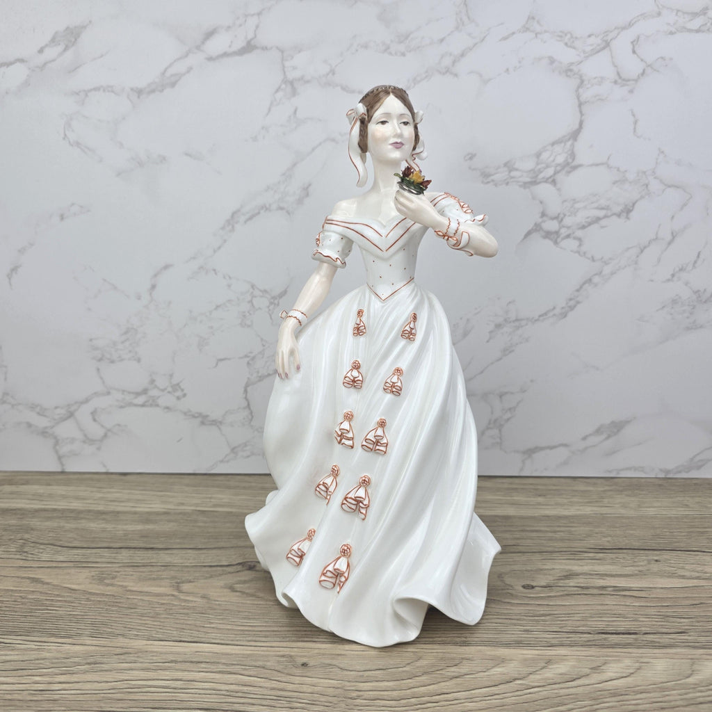 Vintage Coalport Bone China Figurine, House of Hanover, Limited Edition No.344