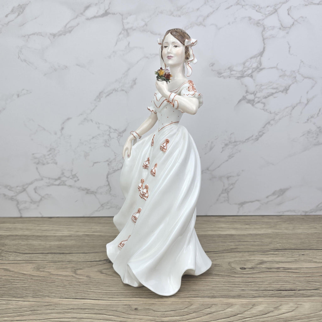 Vintage Coalport Bone China Figurine, House of Hanover, Limited Edition No.344