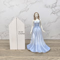 Royal Doulton Aquamarine Figurine HN4972, March Birthday Girl, Bone China
