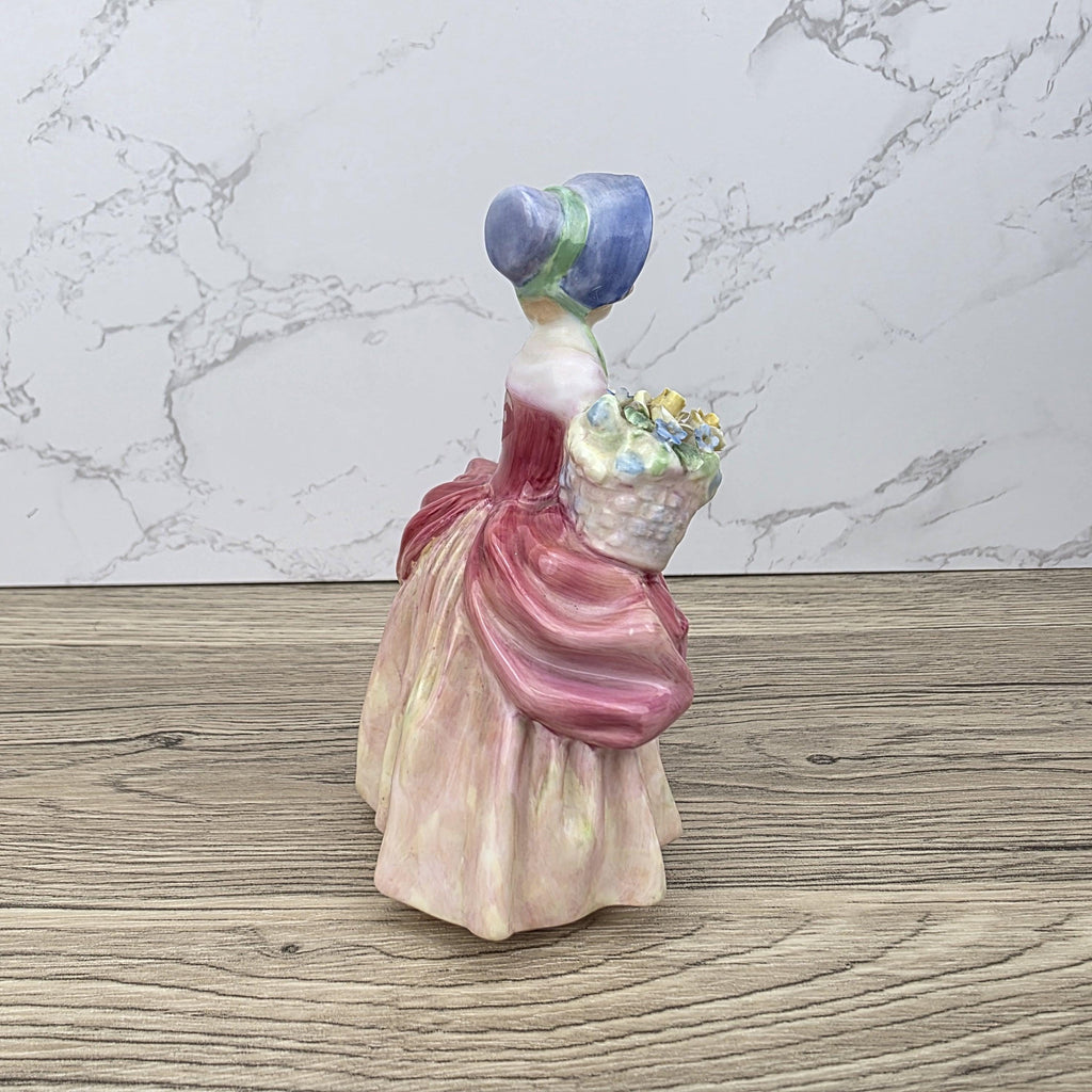 Royal Doulton Cissie Figurine, Bone China, Vintage Home Decor