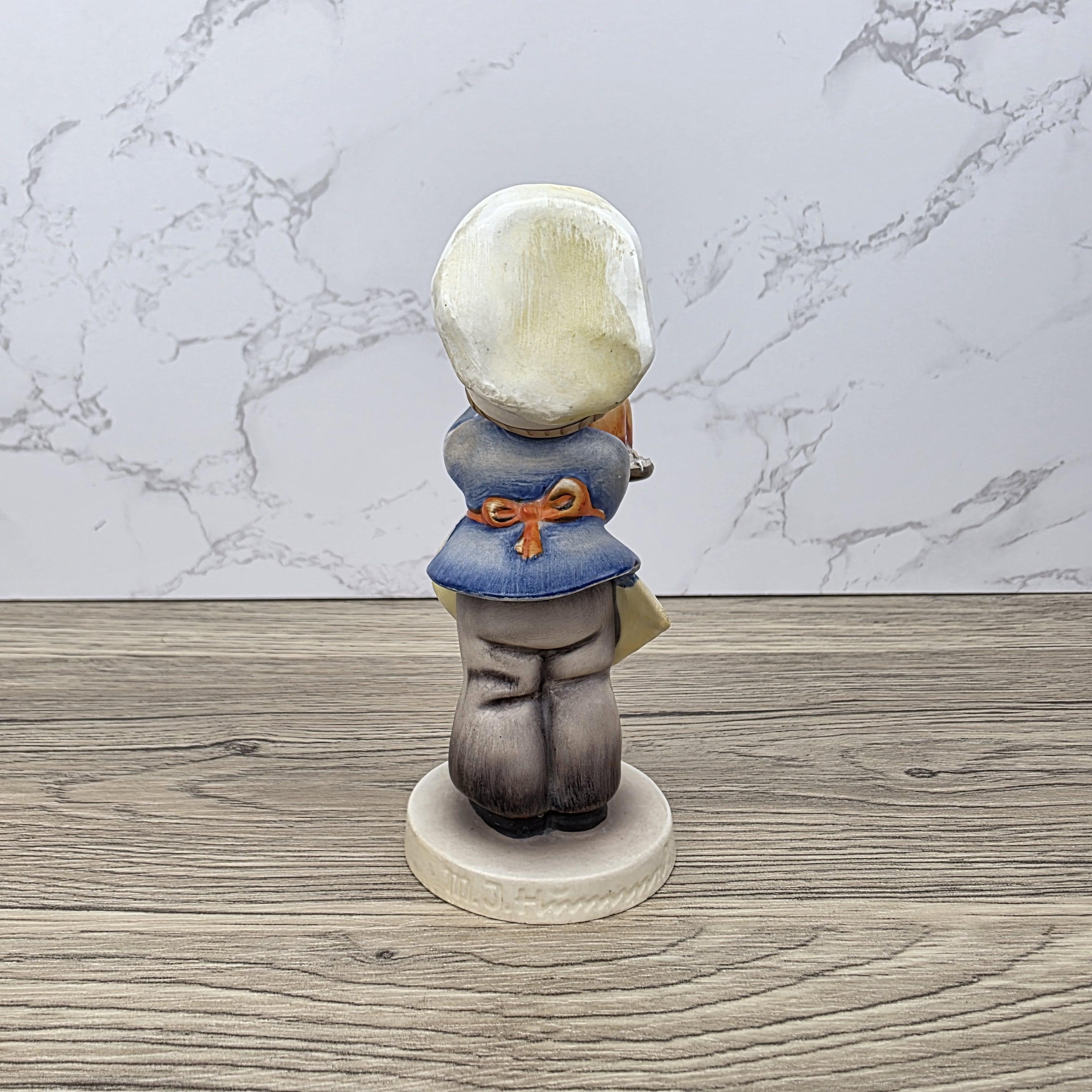 Porcelain Hummel Figurine Baker #128 TMK-3 West Germany Mid-Century Collectible Boy