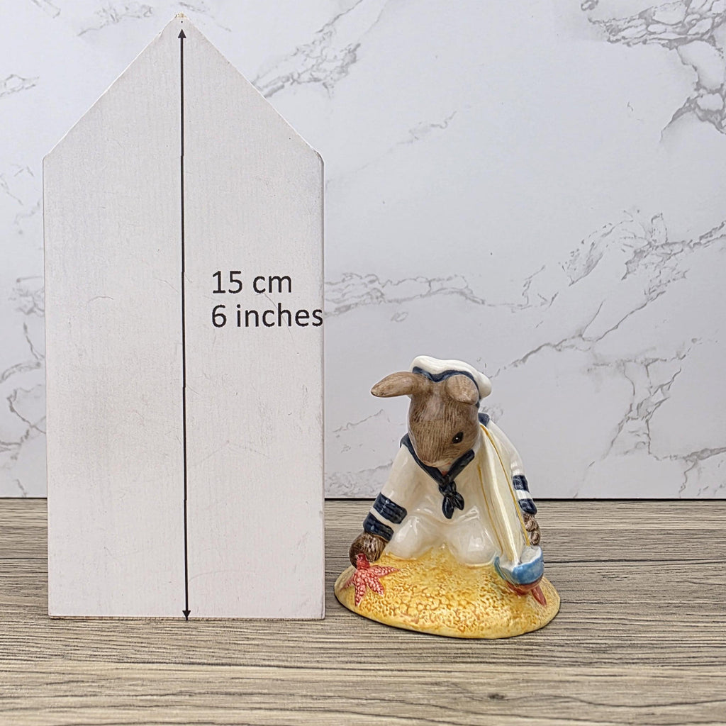 Vintage Royal Doulton Sailor Bunnykins Figurine, Nautical Decor