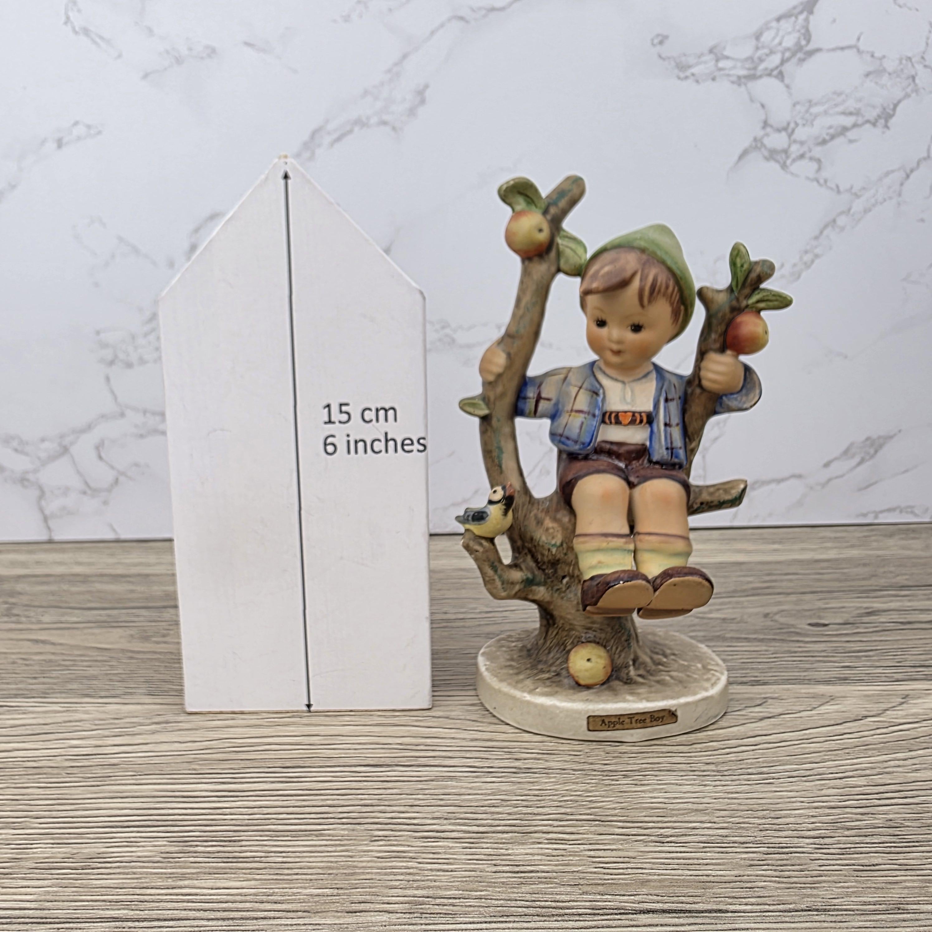 Vintage Goebel Hummel Figurine – Apple Tree Boy, Hand-Painted Porcelain