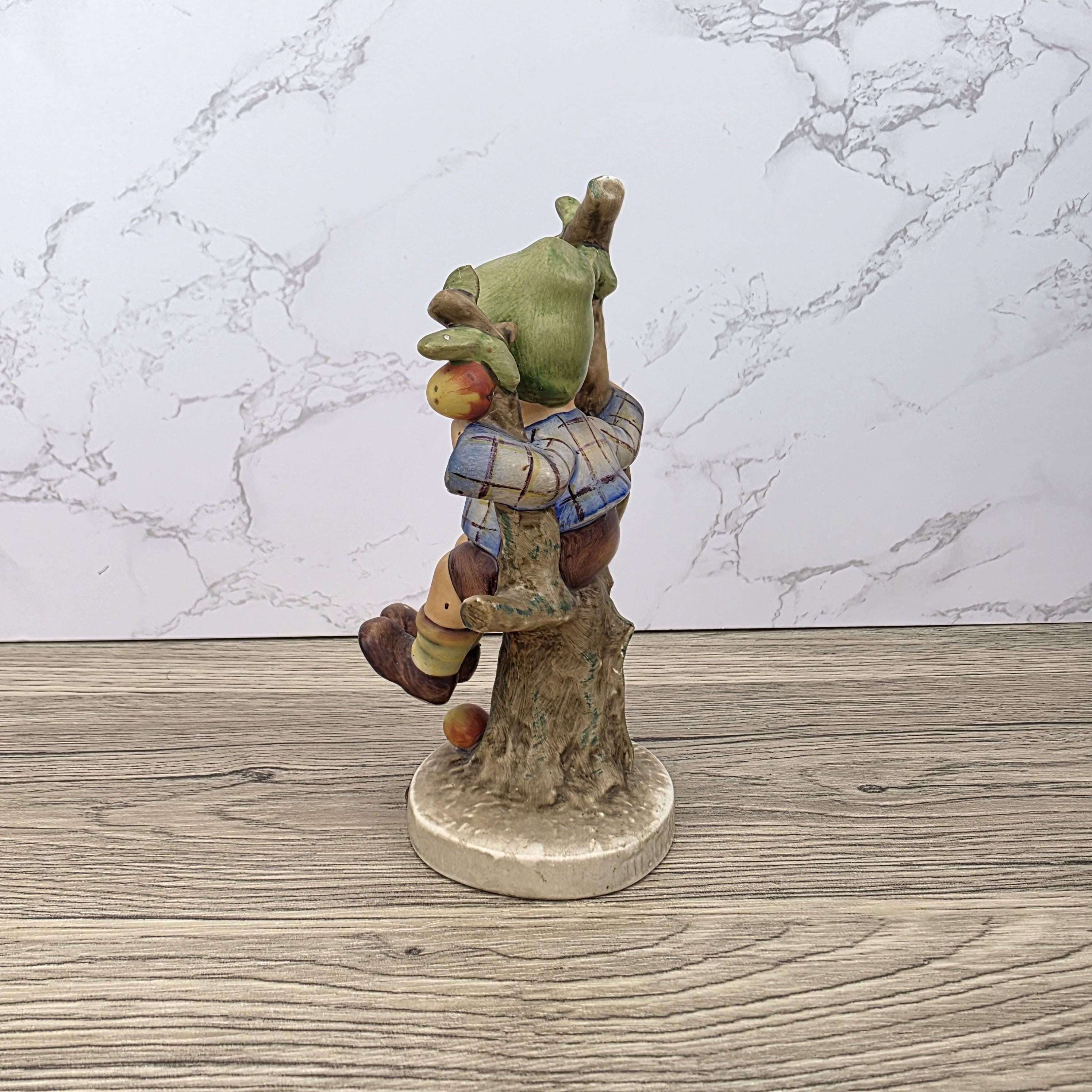 Vintage Goebel Hummel Figurine – Apple Tree Boy, Hand-Painted Porcelain