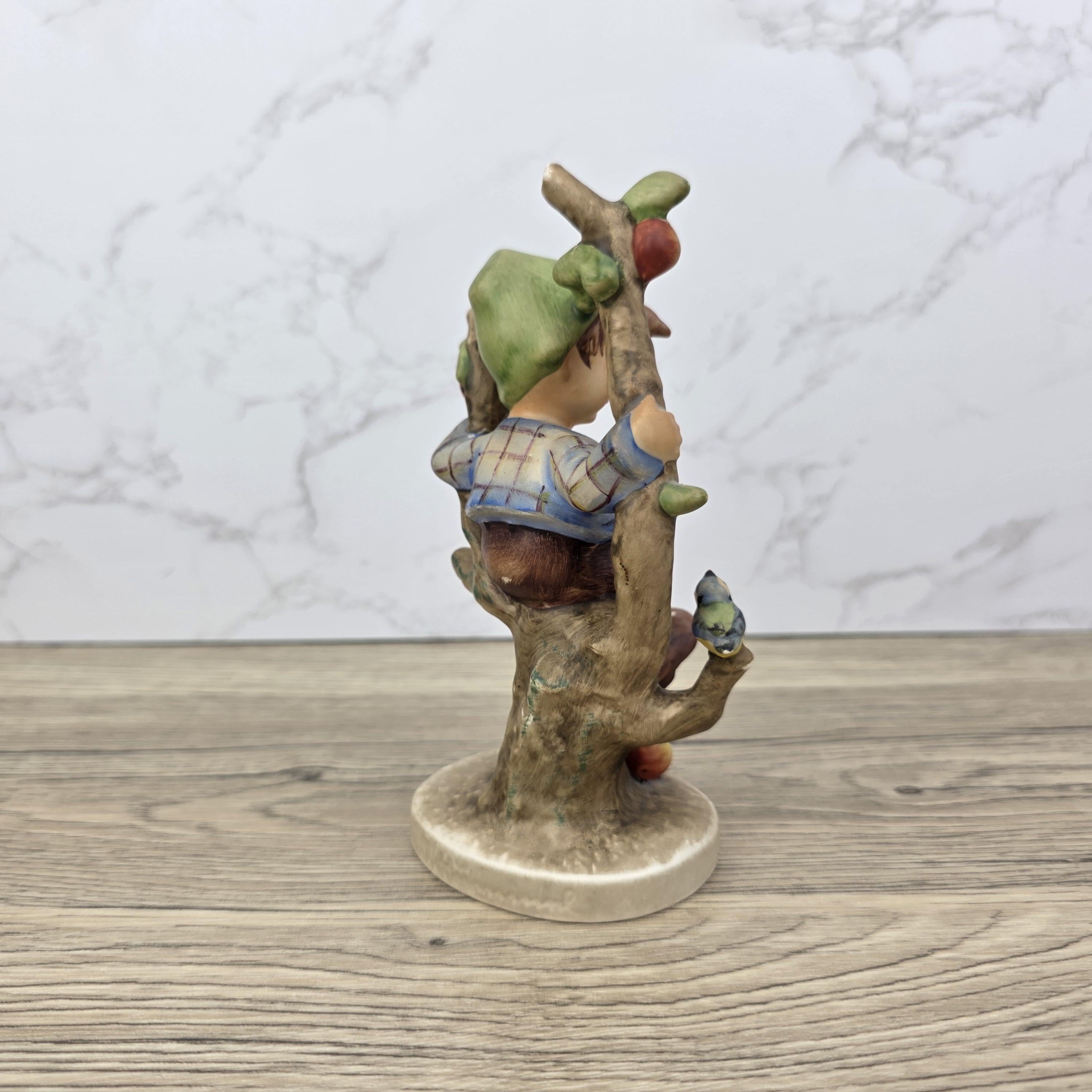 Vintage Goebel Hummel Figurine – Apple Tree Boy, Hand-Painted Porcelain