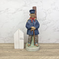 Vintage Montgommery Ceramic Decanter • Calvados Tradition France Pottery Bottle