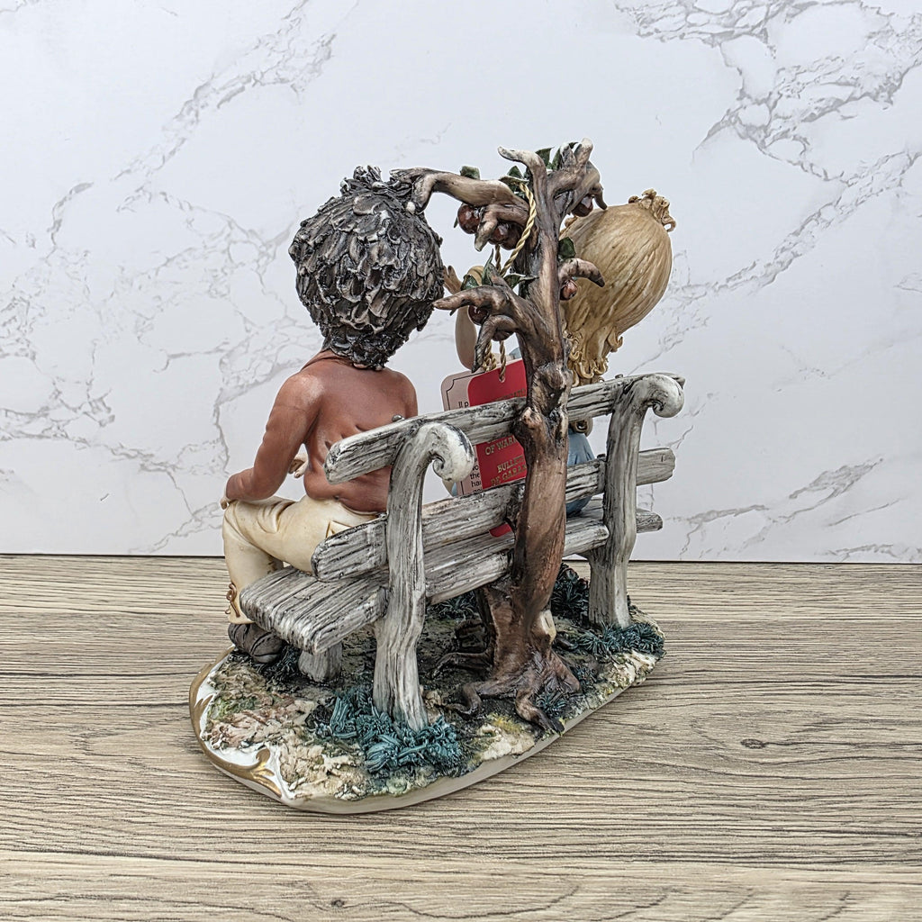 Capodimonte Figurine Primo Amore Porcelain La Medea Italy Vintage Collectible Decor Gift