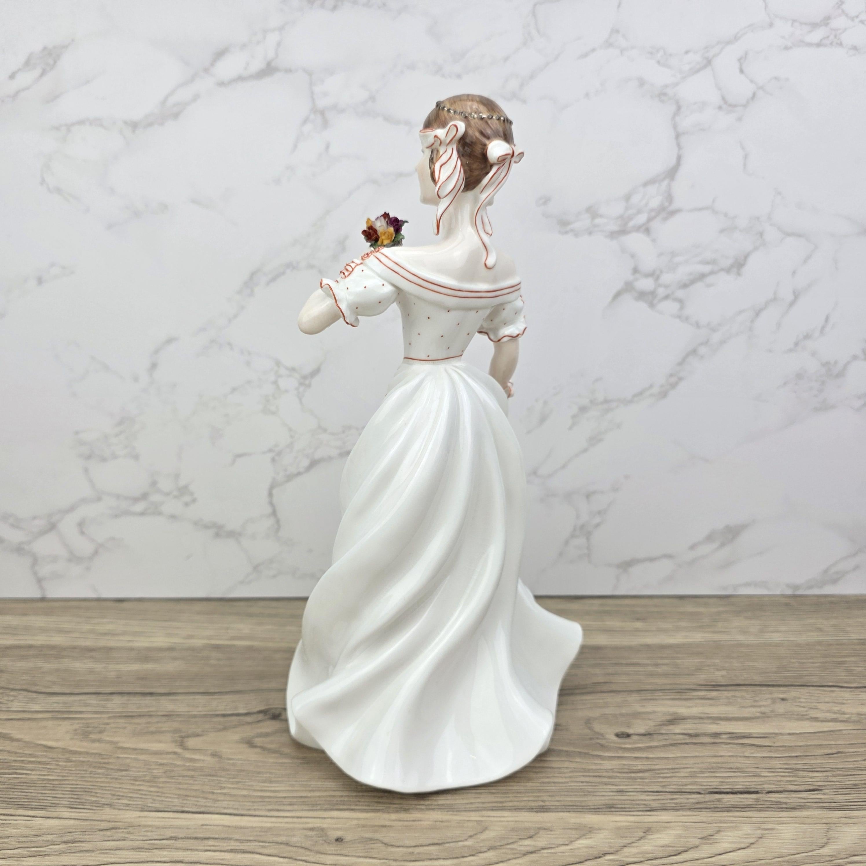 Vintage Coalport Bone China Figurine, House of Hanover, Limited Edition No.344