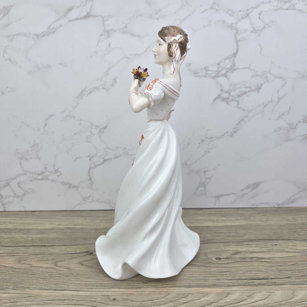 Vintage Coalport Bone China Figurine, House of Hanover, Limited Edition No.344