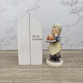 Porcelain Hummel Figurine Baker #128 TMK-3 West Germany Mid-Century Collectible Boy