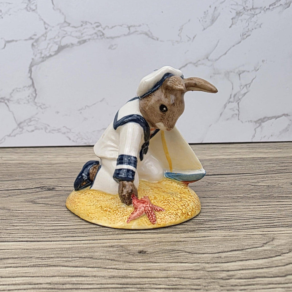 Vintage Royal Doulton Sailor Bunnykins Figurine, Nautical Decor