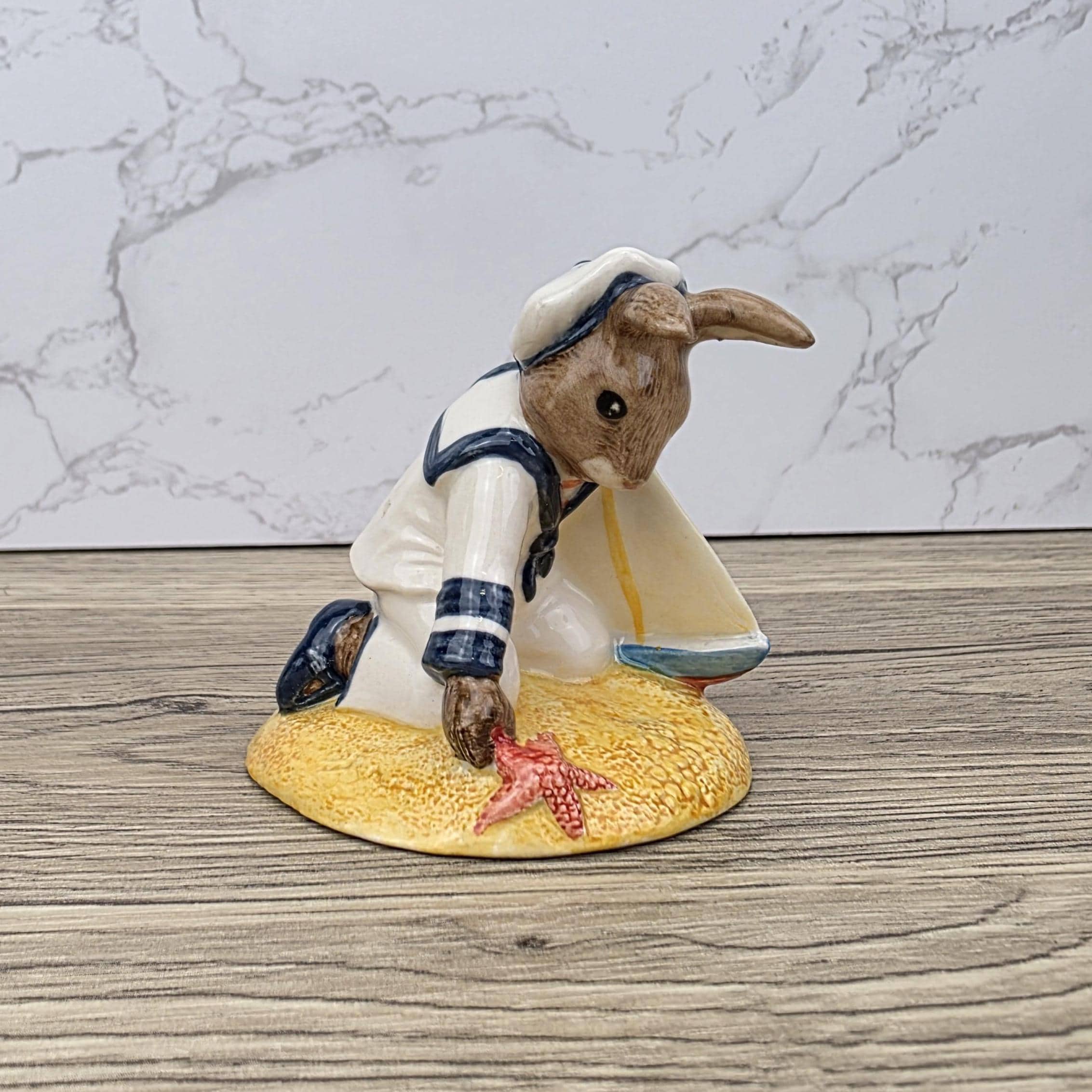 Vintage Royal Doulton Sailor Bunnykins Figurine, Nautical Decor