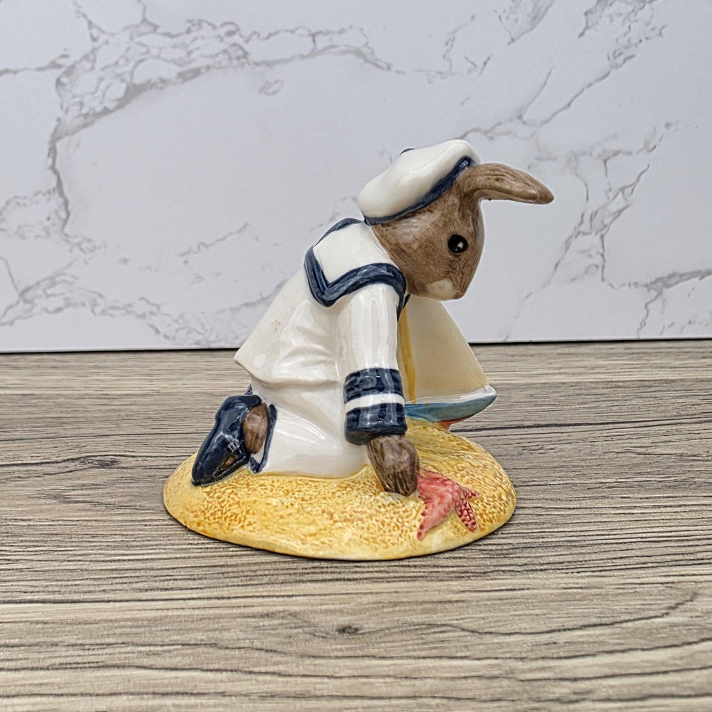 Vintage Royal Doulton Sailor Bunnykins Figurine, Nautical Decor