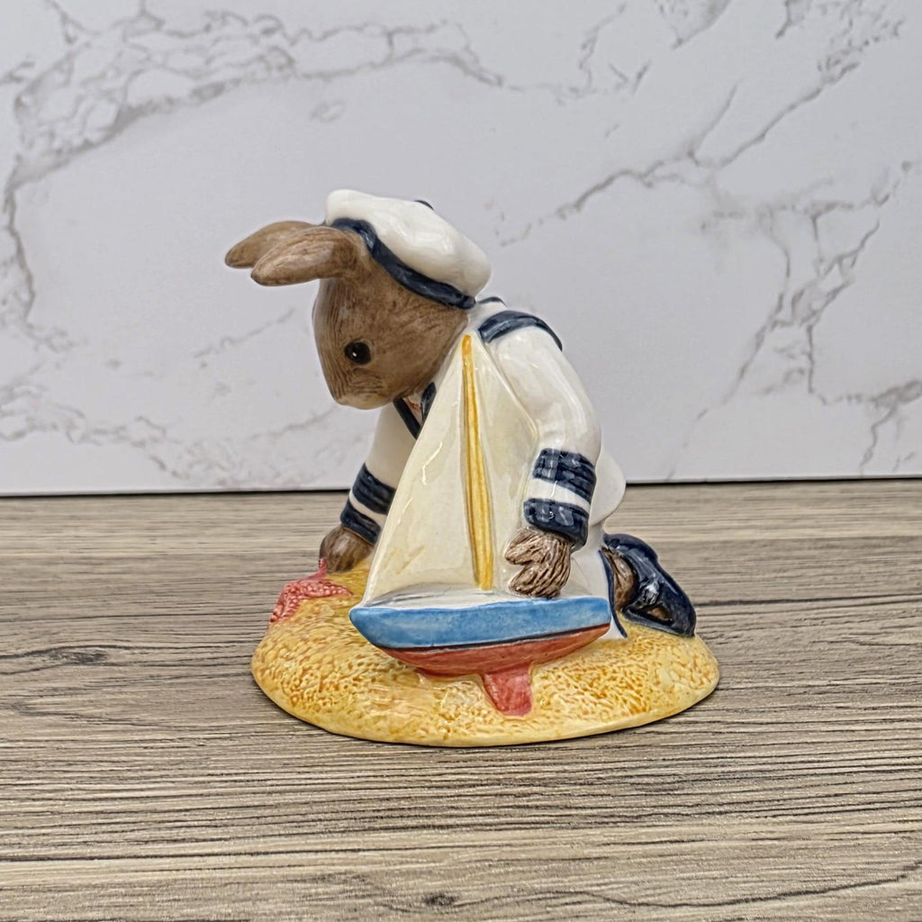 Vintage Royal Doulton Sailor Bunnykins Figurine, Nautical Decor