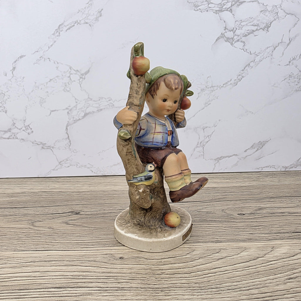 Vintage Goebel Hummel Figurine – Apple Tree Boy, Hand-Painted Porcelain