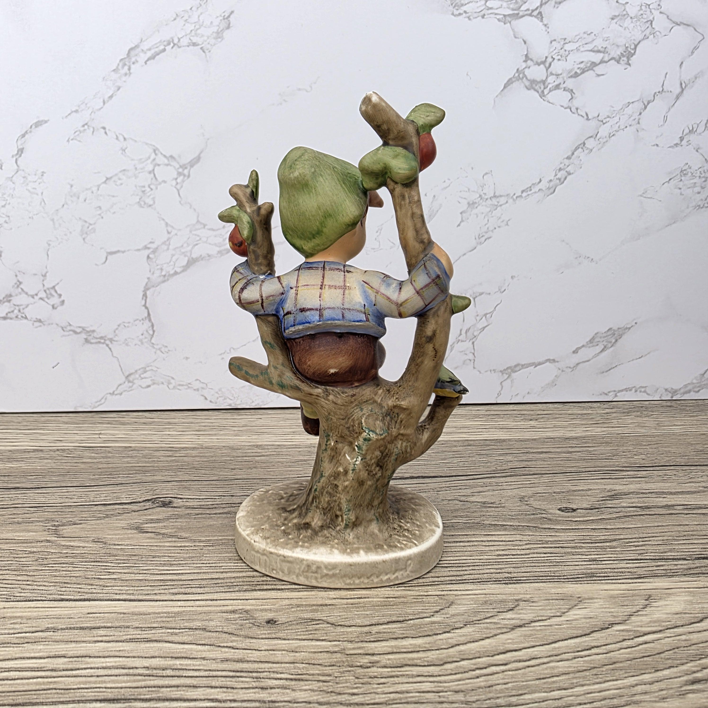 Vintage Goebel Hummel Figurine – Apple Tree Boy, Hand-Painted Porcelain