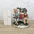 Capodimonte Figurine Primo Amore Porcelain La Medea Italy Vintage Collectible Decor Gift