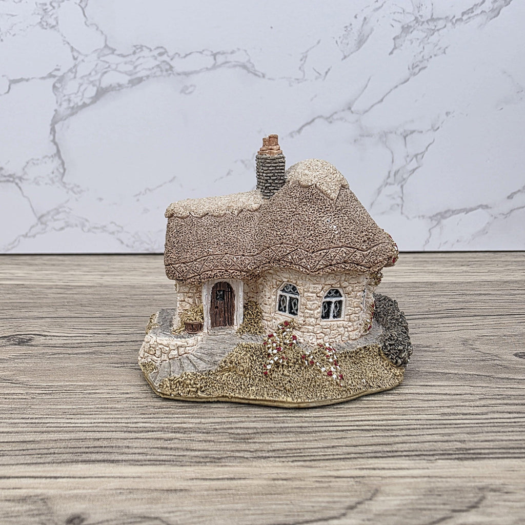 Lilliput Lane “Chine Cot” Cottage 1989 – Vintage Handmade Miniature English House with Box & Deeds