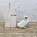 Playful Duck Figurine by NAO Lladro Spain | Glazed Porcelain Animal Sculpture 1451