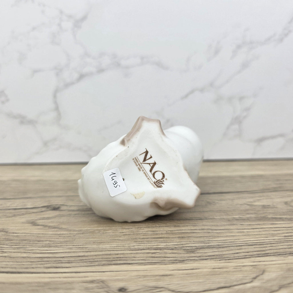 Playful Duck Figurine by NAO Lladro Spain | Glazed Porcelain Animal Sculpture 1451