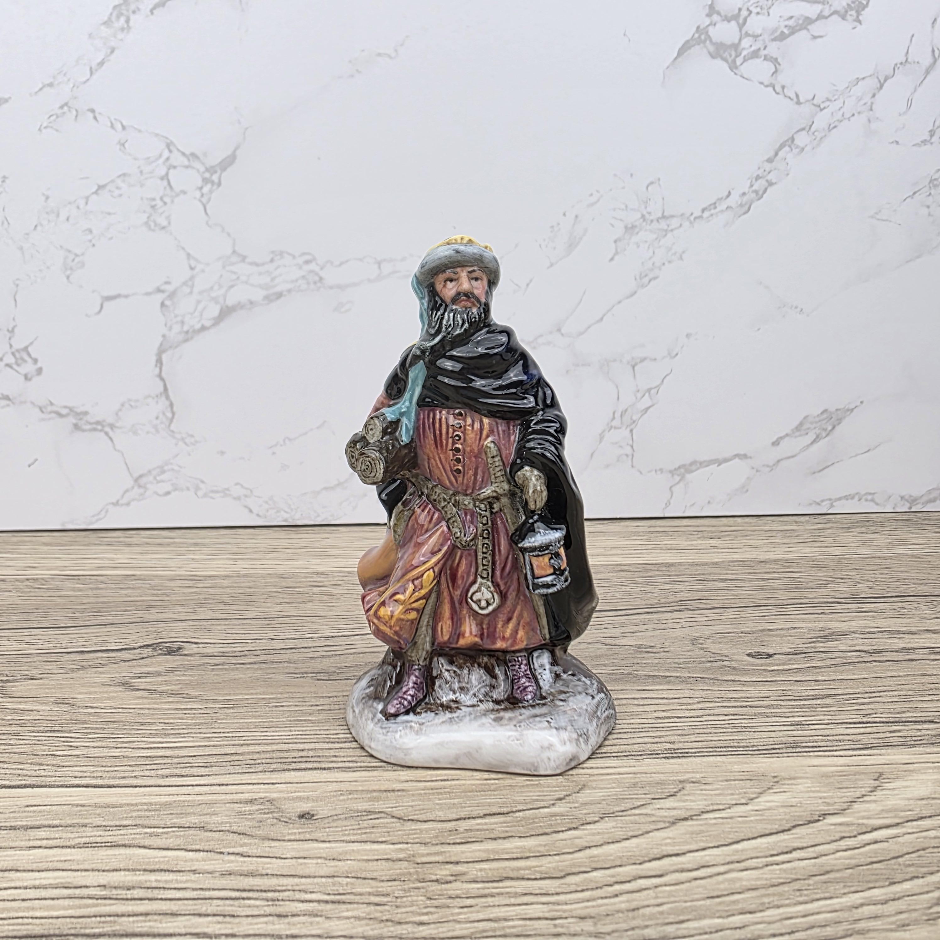 Royal Doulton Good King Wenceslas HN3262 Peggy Davies | 1952 English Porcelain Figurine | Vintage Collectible