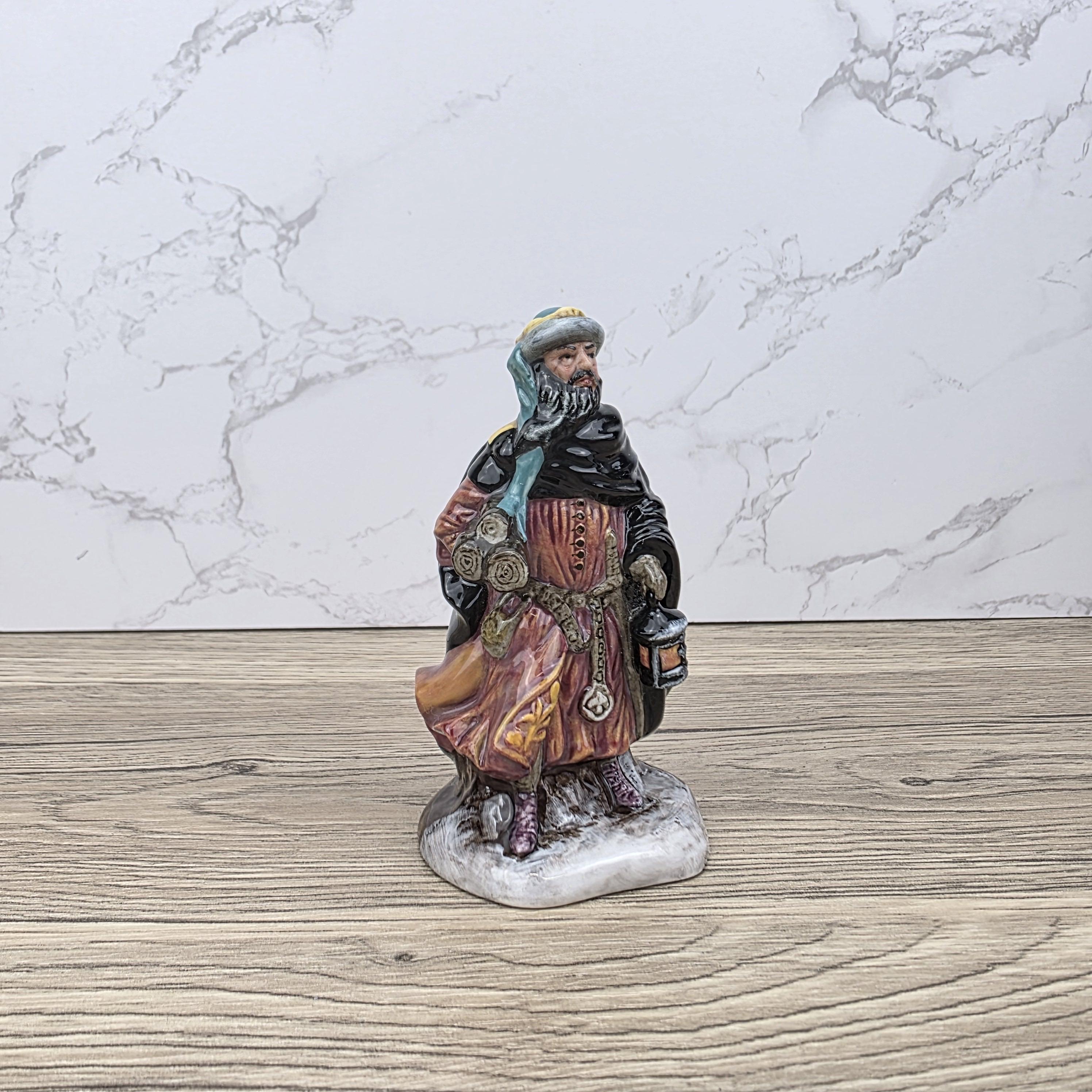Royal Doulton Good King Wenceslas HN3262 Peggy Davies | 1952 English Porcelain Figurine | Vintage Collectible