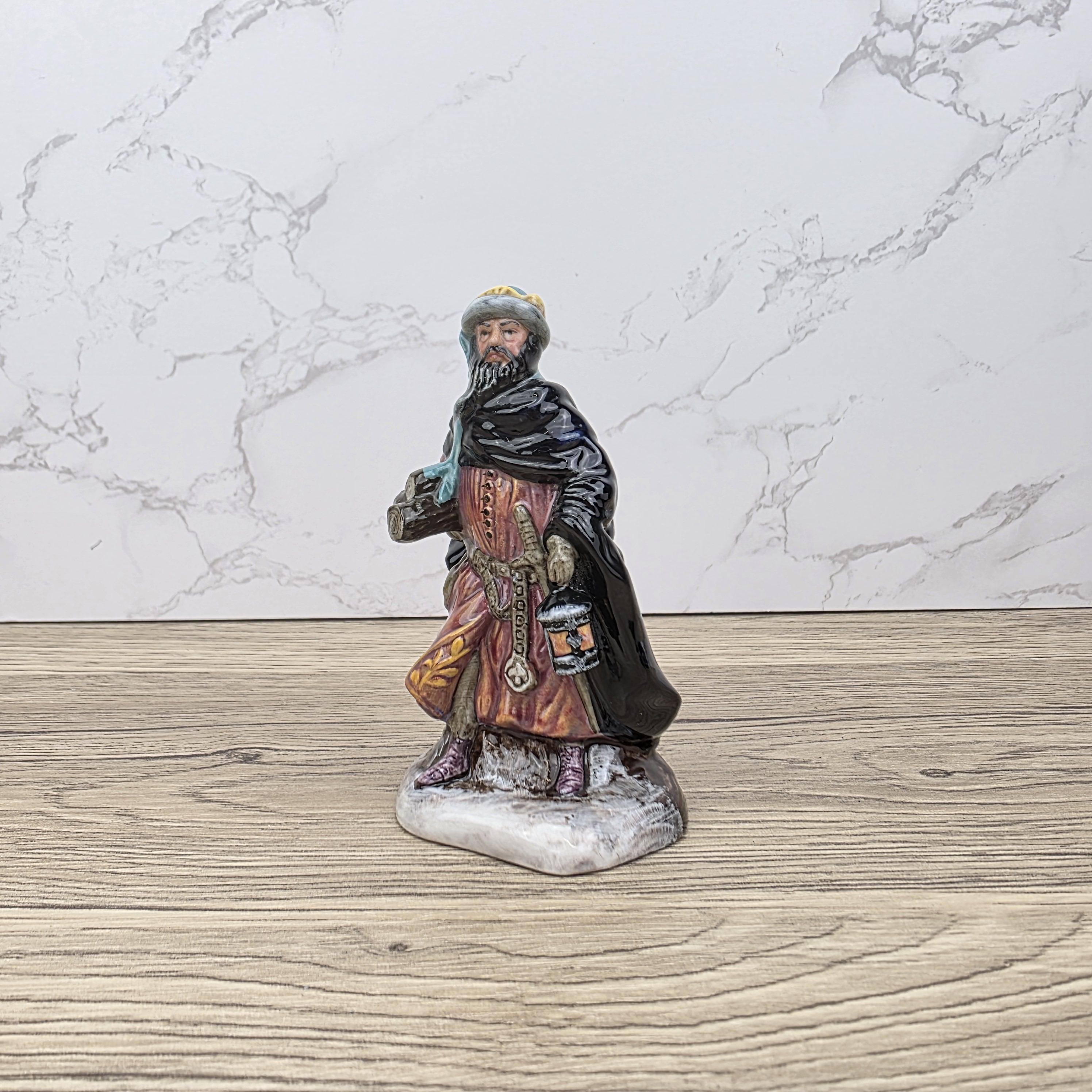 Royal Doulton Good King Wenceslas HN3262 Peggy Davies | 1952 English Porcelain Figurine | Vintage Collectible