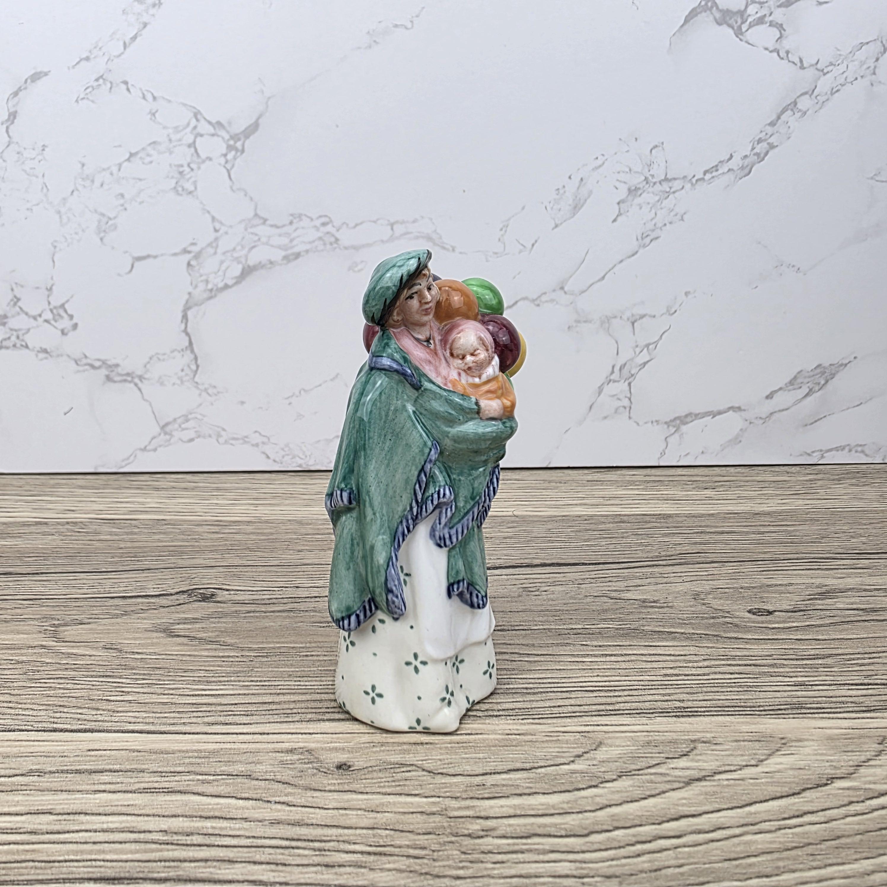 Royal Doulton The Balloon Seller Figurine HN2139 | 1923 Leslie Harradine Design | Vintage Bone China