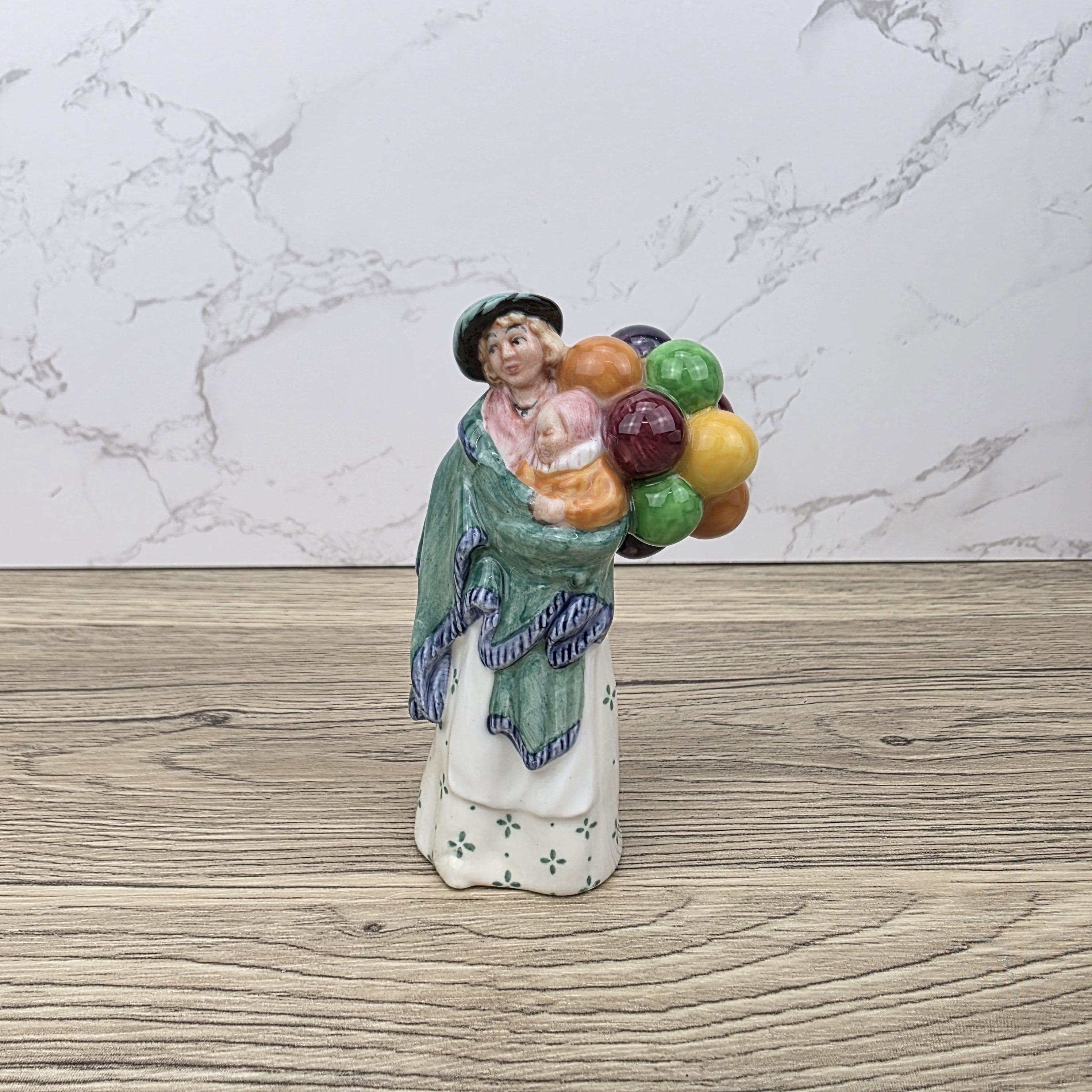 Royal Doulton The Balloon Seller Figurine HN2139 | 1923 Leslie Harradine Design | Vintage Bone China