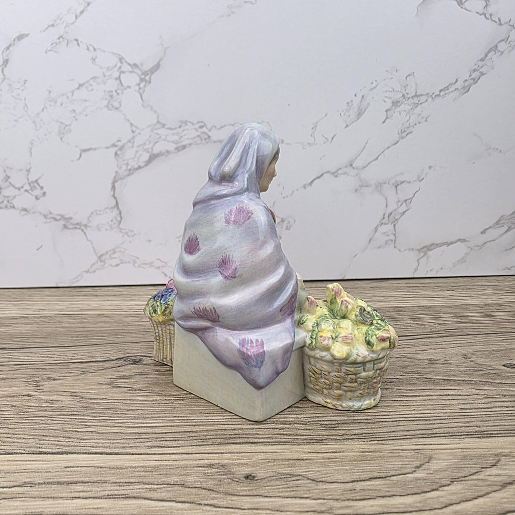Royal Doulton Granny’s Heritage Figurine HN5885 | Miniature Street Vendors 2005 | Bone China Collectible