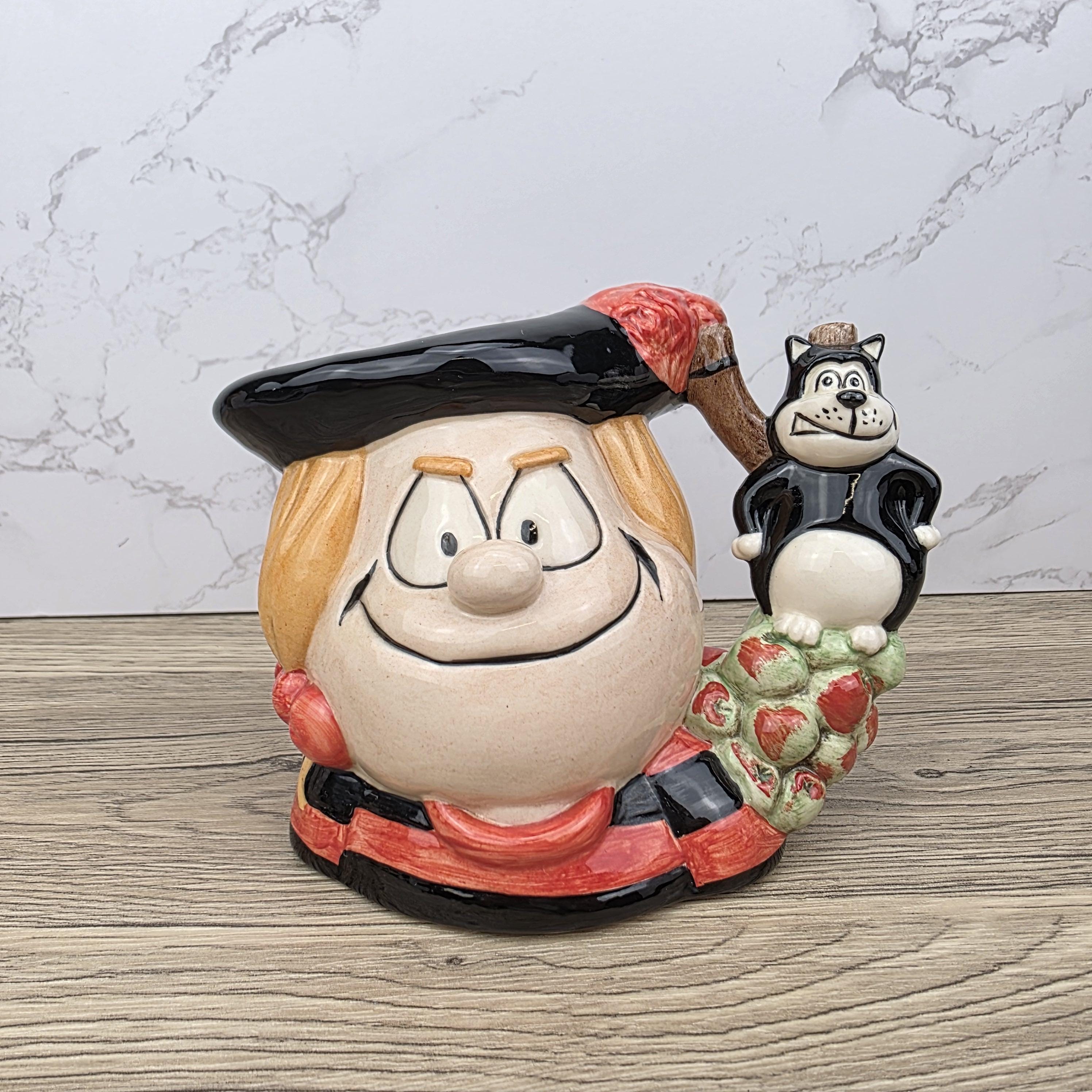 Royal Doulton Minnie the Minx D7036 Large Character Jug 1990 | Beano Comic Series | Simon Woo