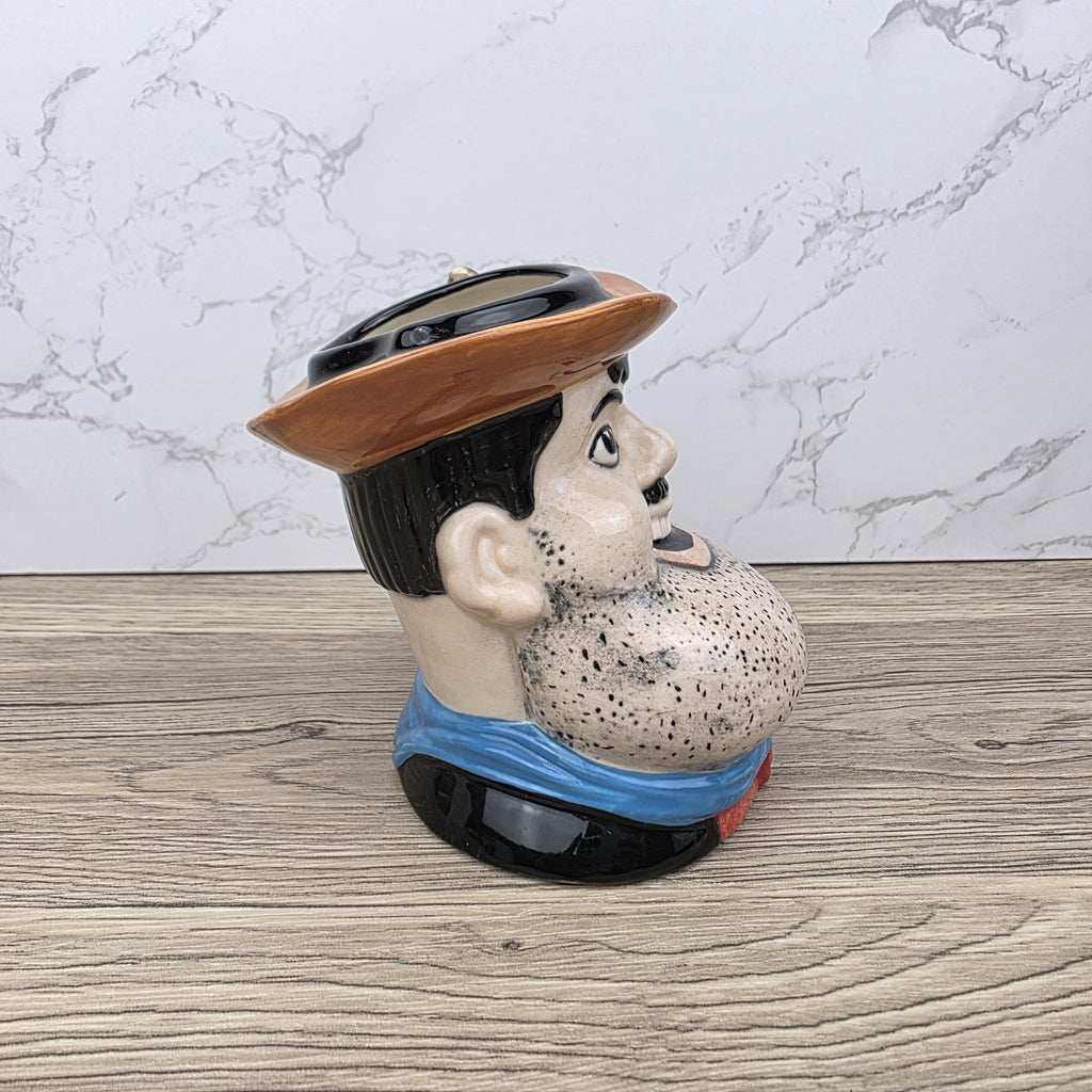 Vintage Royal Doulton Desperate Dan D7034 Large Character Jug Simon Ward – Beano Series Collectible