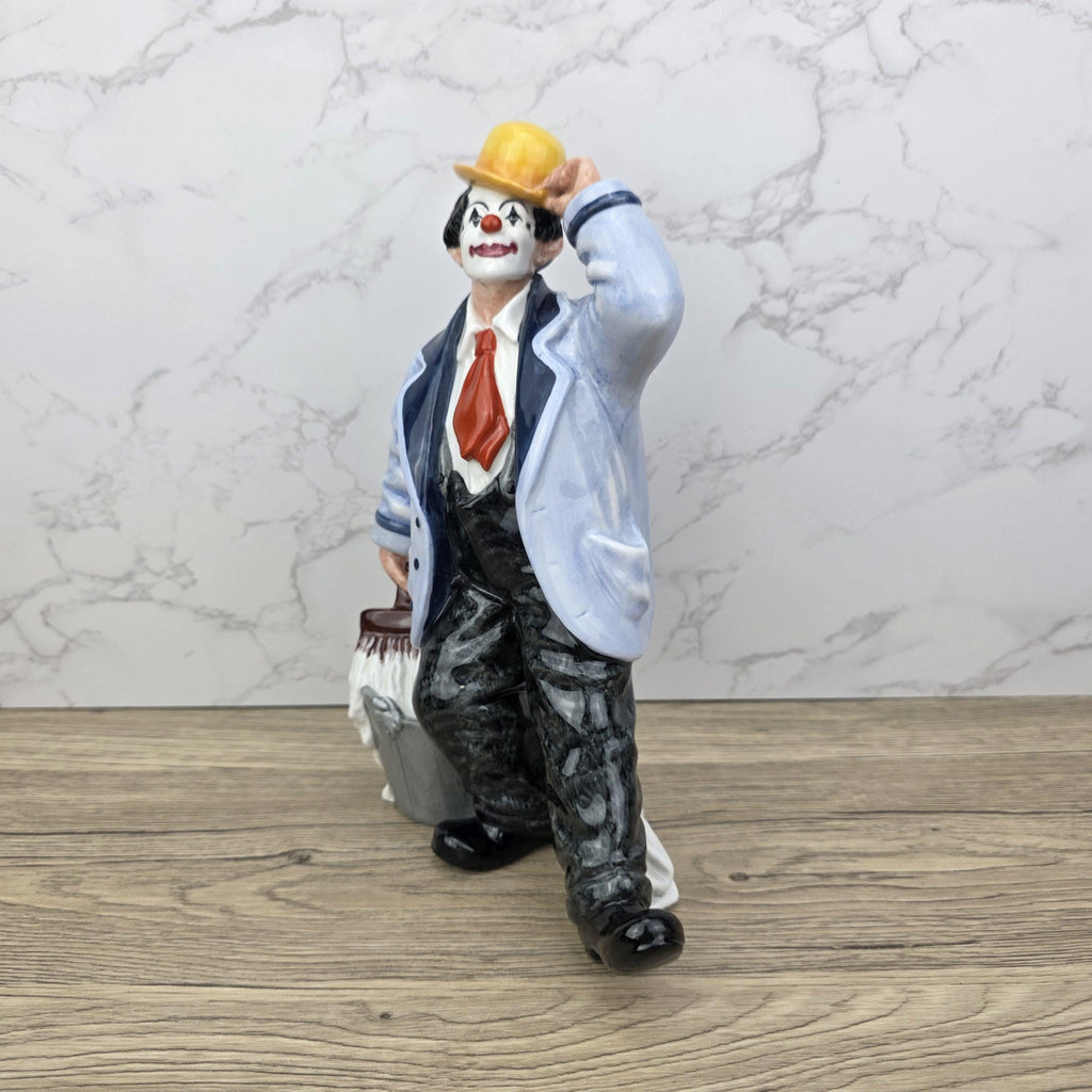 Royal Doulton Slapdash Clown Figurine HN2347 | Vintage British Porcelain | Hand-Painted Collectible Figure Ceramic Art