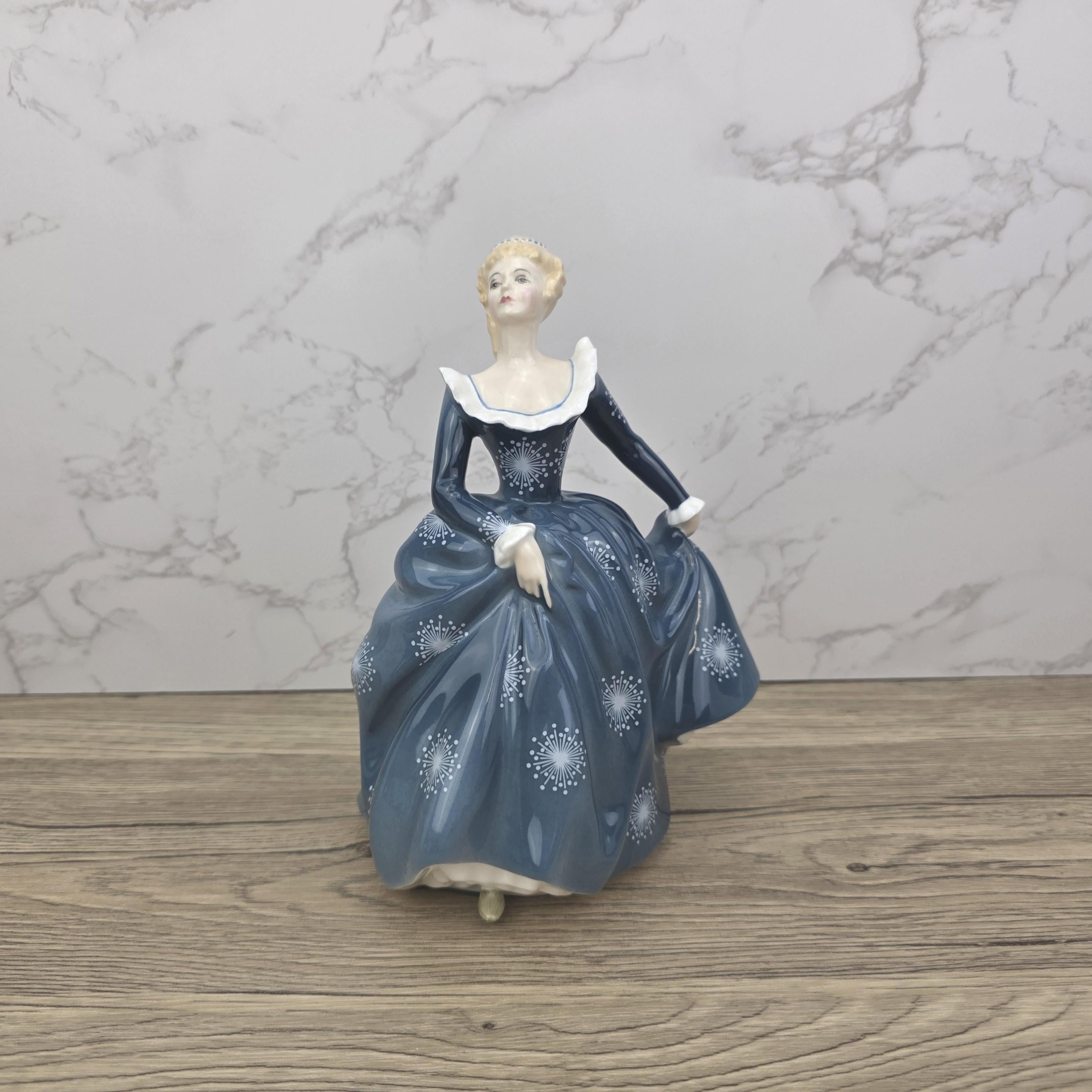 Royal Doulton “Fragrance” HN2334 Figurine English Bone China Lady | Vintage Collectible | Hand-Painted Porcelain Figure