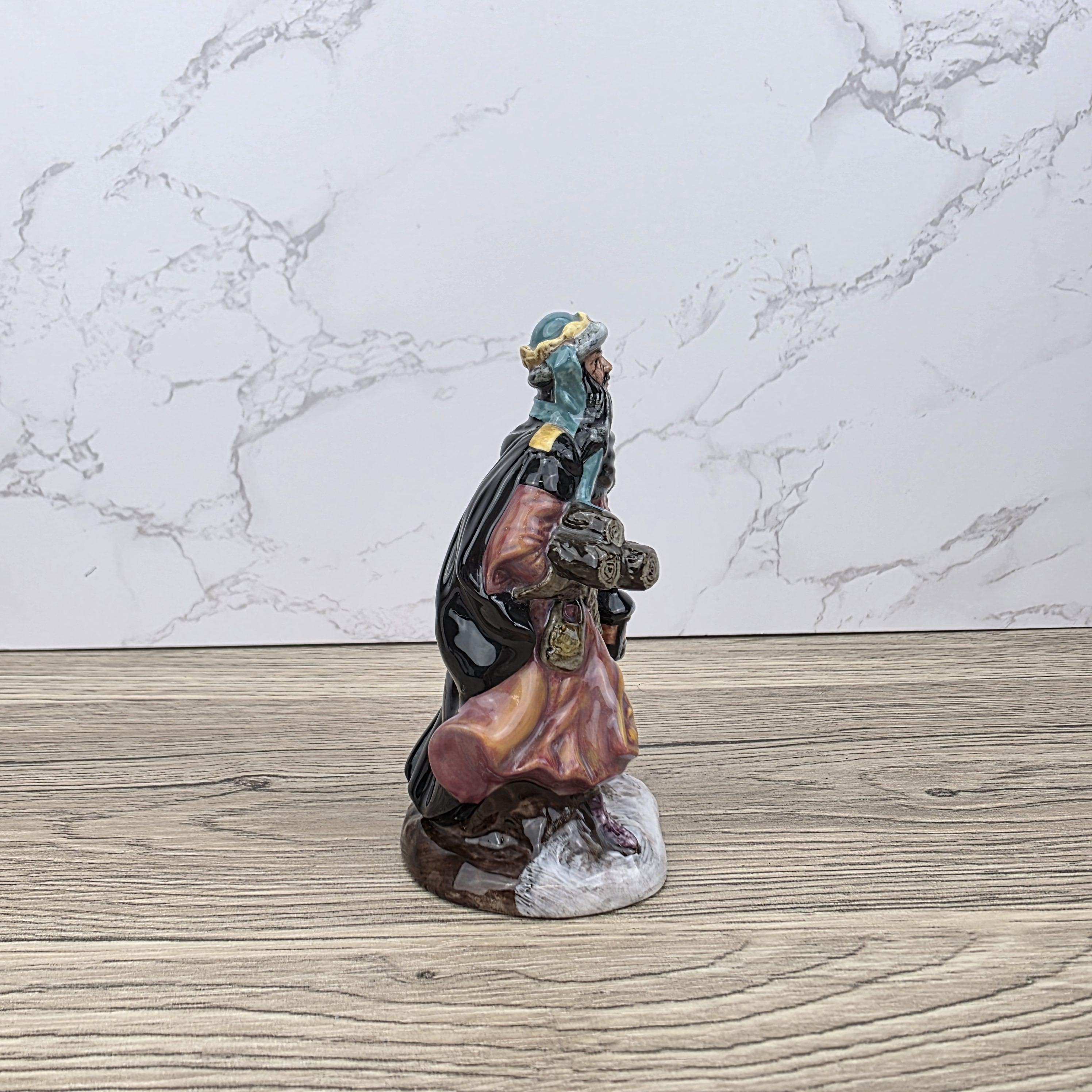 Royal Doulton Good King Wenceslas HN3262 Peggy Davies | 1952 English Porcelain Figurine | Vintage Collectible