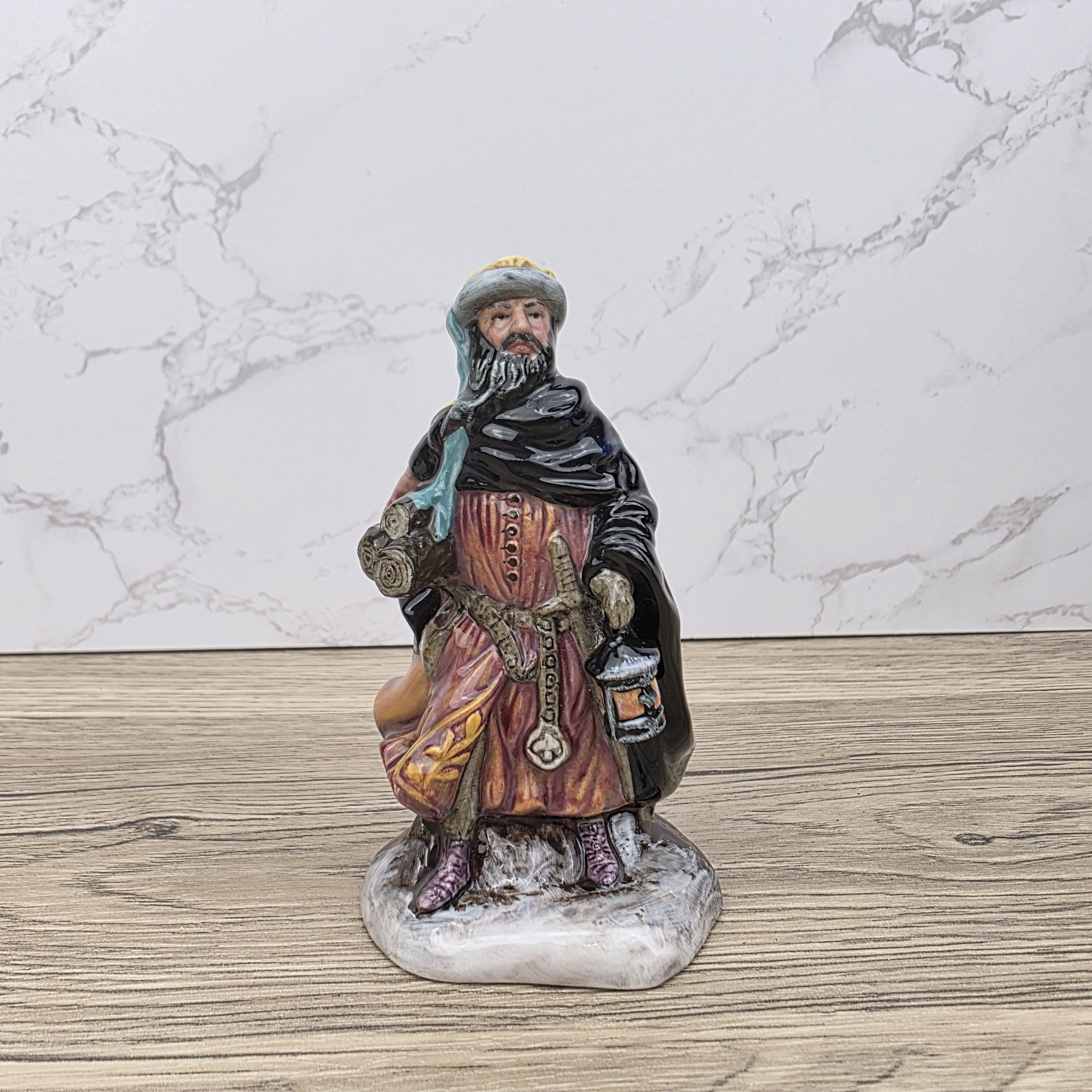 Royal Doulton Good King Wenceslas HN3262 Peggy Davies | 1952 English Porcelain Figurine | Vintage Collectible