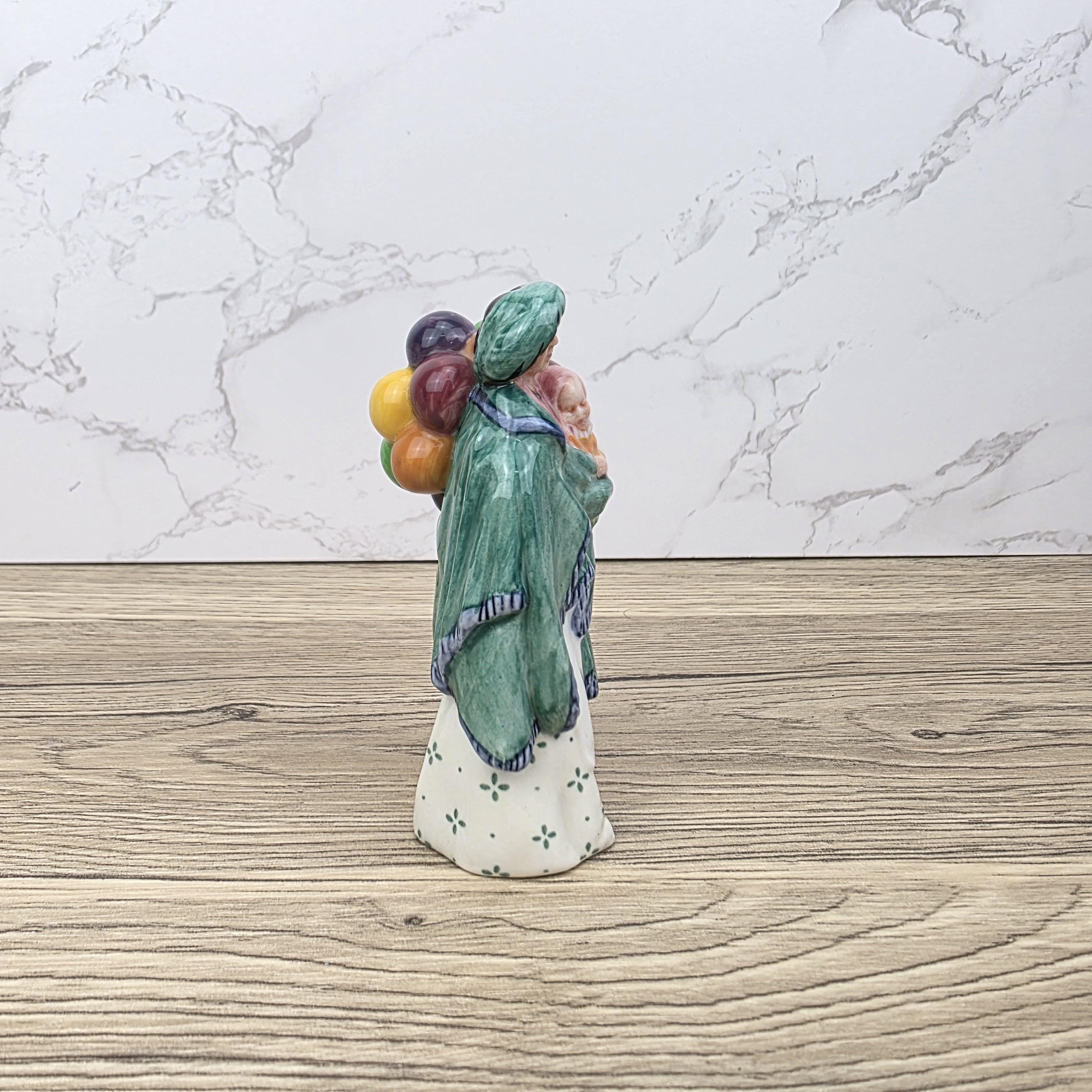 Royal Doulton The Balloon Seller Figurine HN2139 | 1923 Leslie Harradine Design | Vintage Bone China