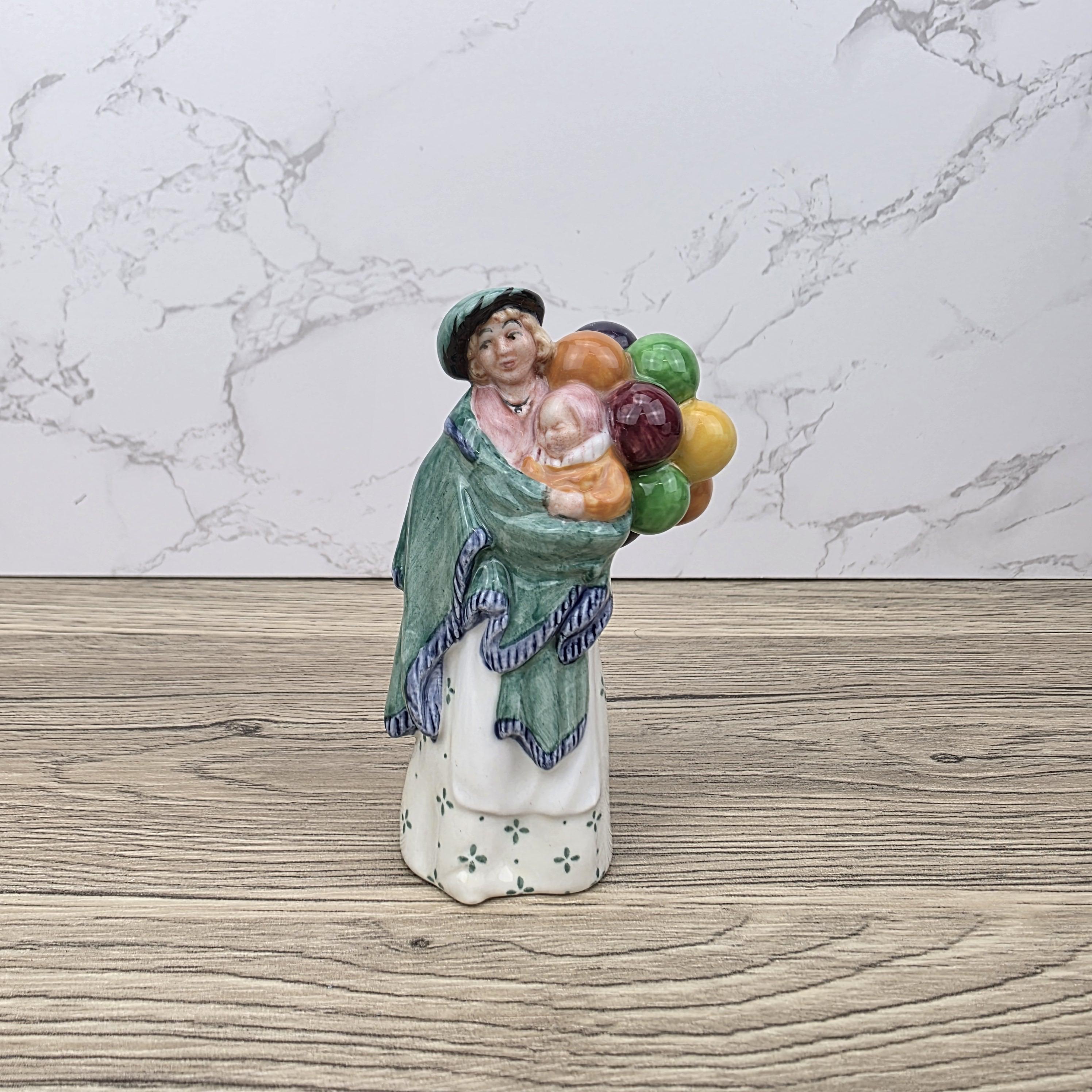 Royal Doulton The Balloon Seller Figurine HN2139 | 1923 Leslie Harradine Design | Vintage Bone China