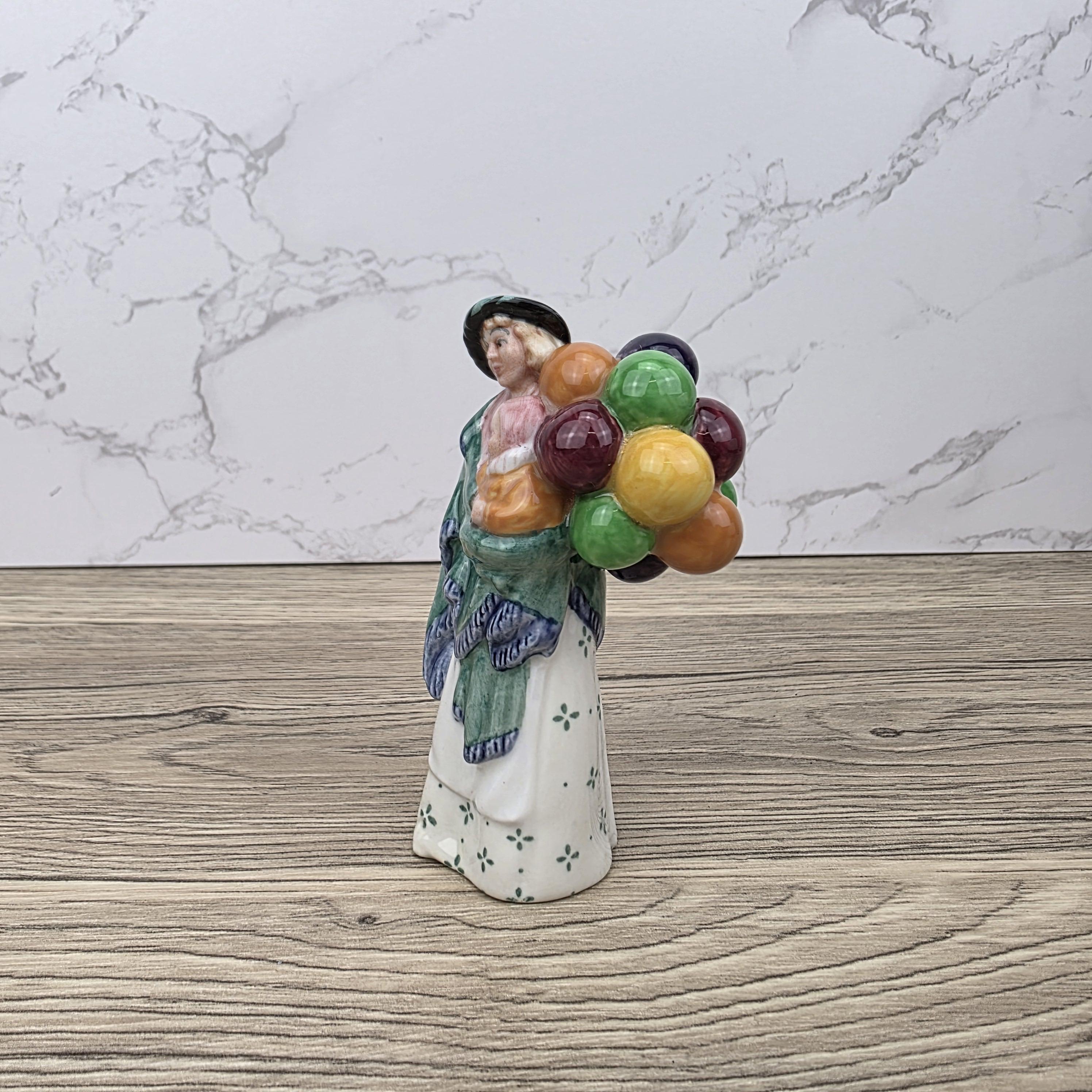 Royal Doulton The Balloon Seller Figurine HN2139 | 1923 Leslie Harradine Design | Vintage Bone China